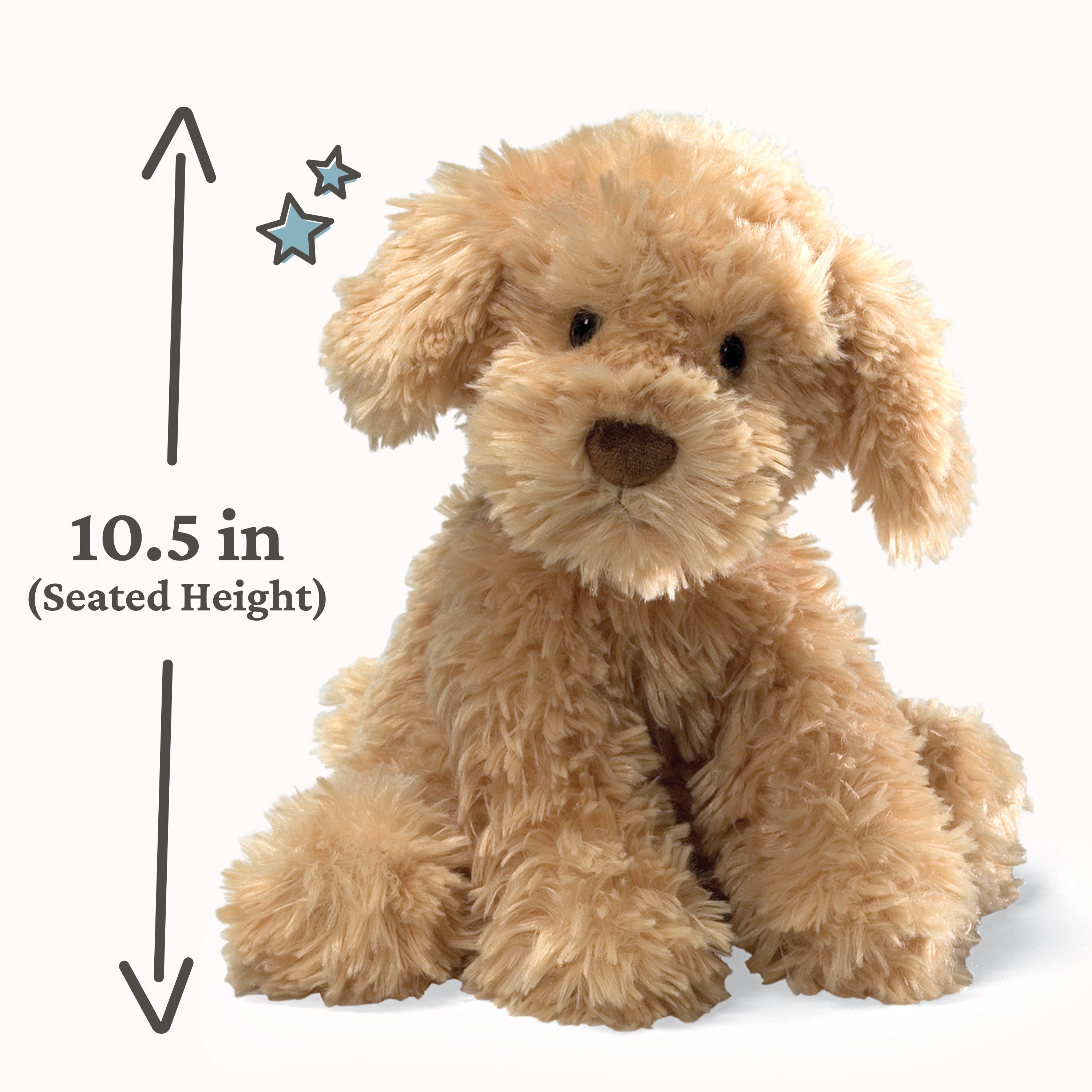 GUND Designer Pups Collection Nayla Cockapoo Puppy Plush Toy for Ages 1 and Up, 10.5”
