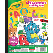 Crayola Toddler Learning Activity Pad with Stickers, Educational Gifts for Toddlers, 32 Pages