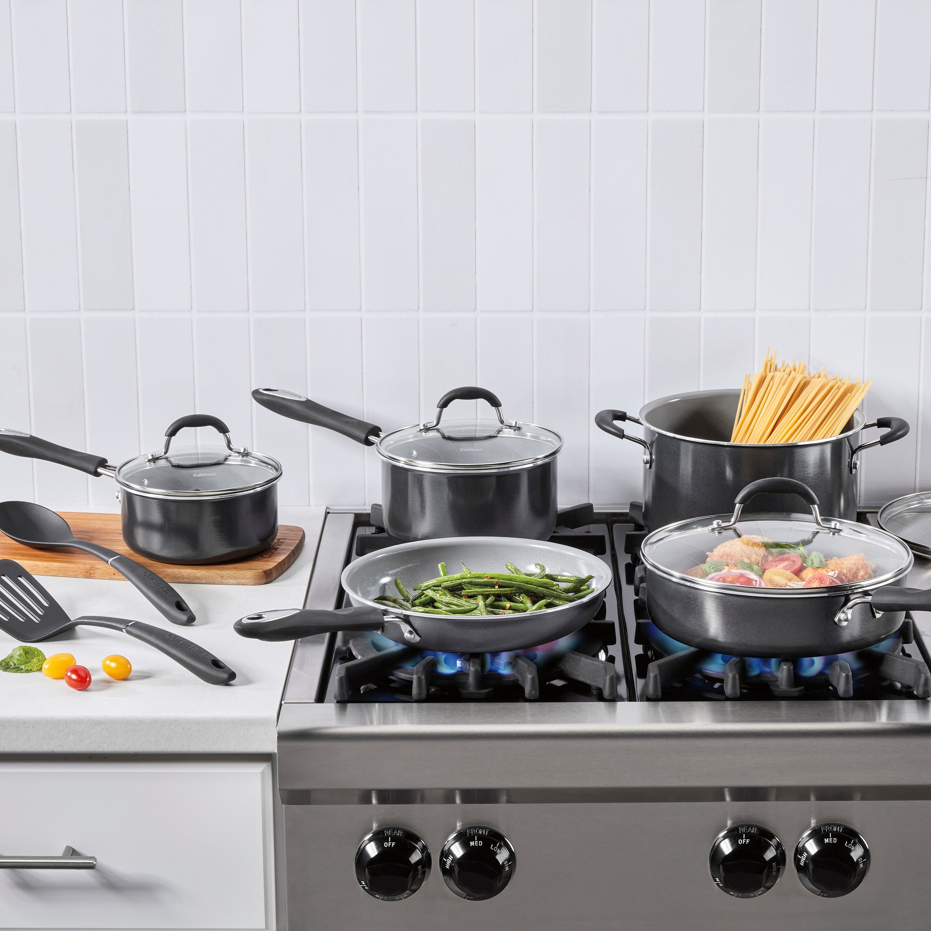 11-Pc Advantage® Ceramic Nonstick Set