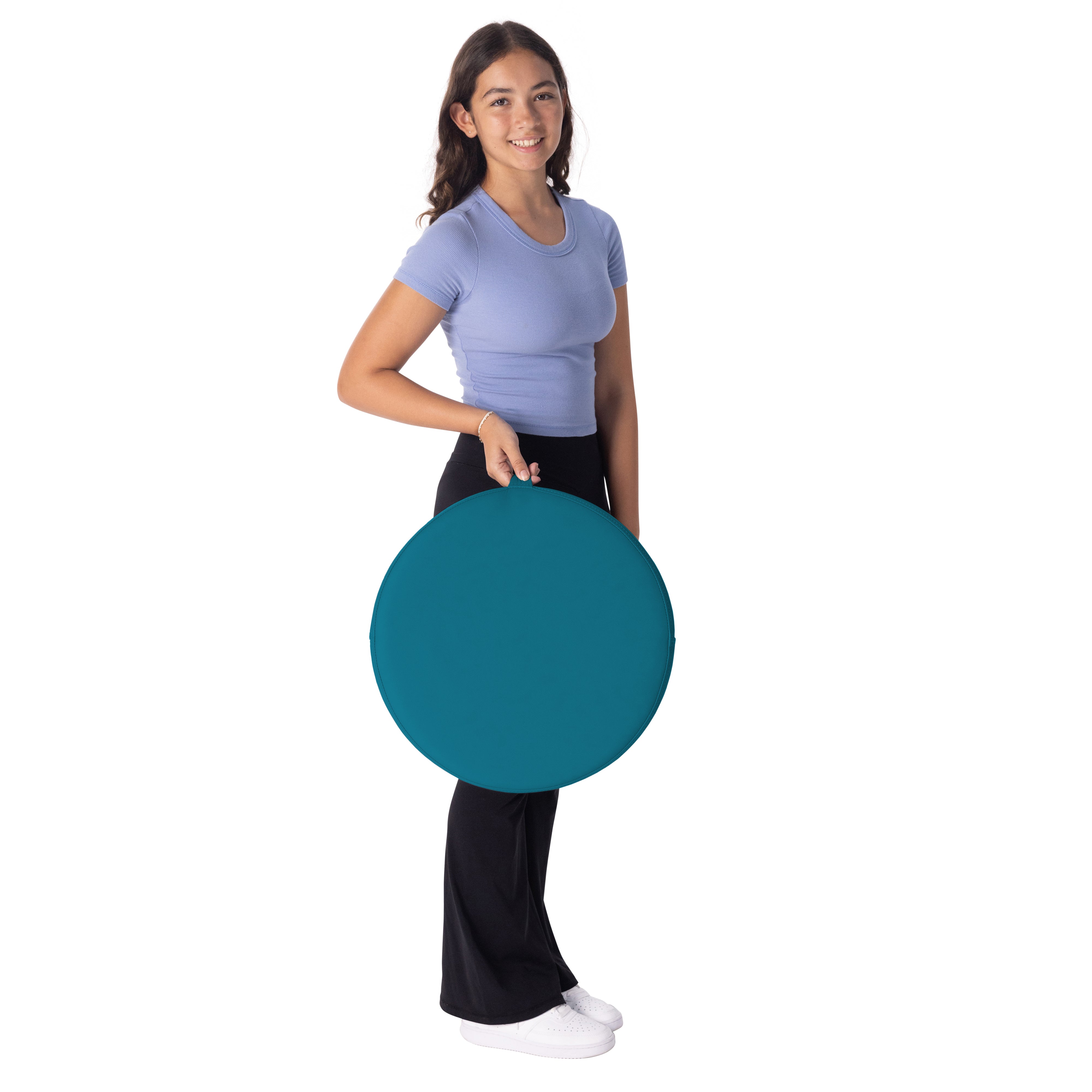 Pro Series Floor Cushion with Wobble Base, 2-Piece - Teal