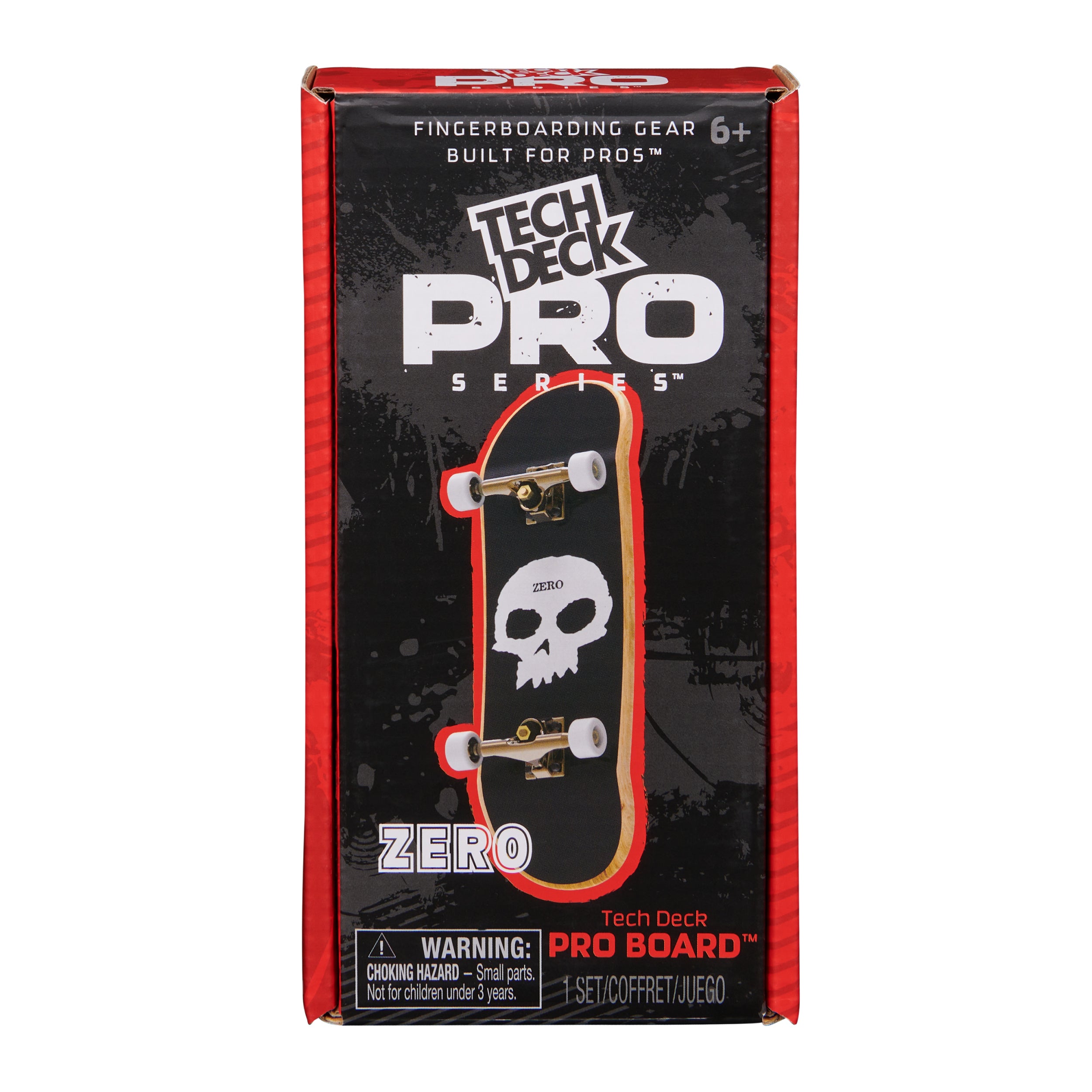 Tech Deck, Pro Series Finger Board with Storage Display, Built for Pros; Authentic Mini Skateboards, Kids Toys for Ages 6 and up Styles May Vary