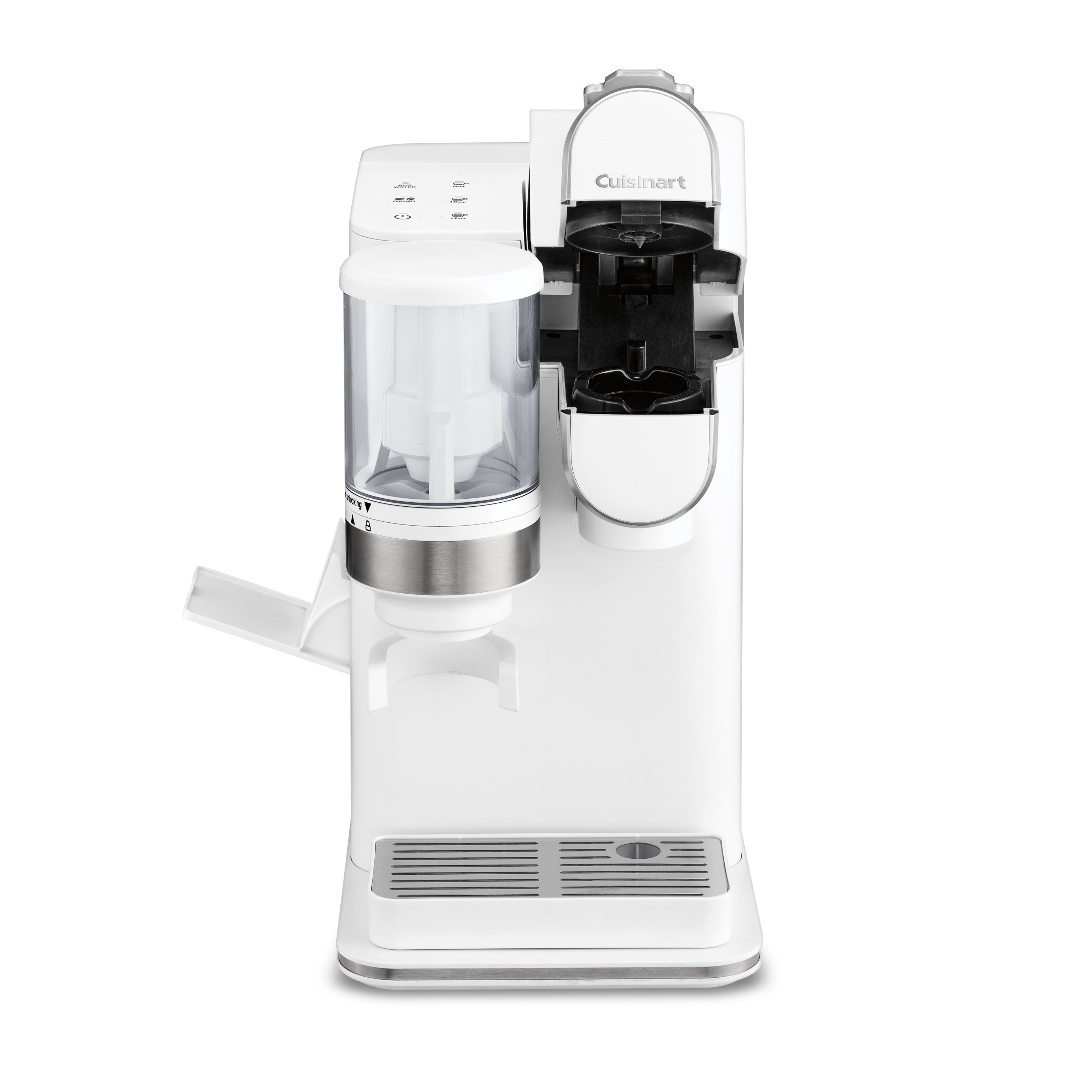 Grind & Brew Single-Serve Coffee Maker - White