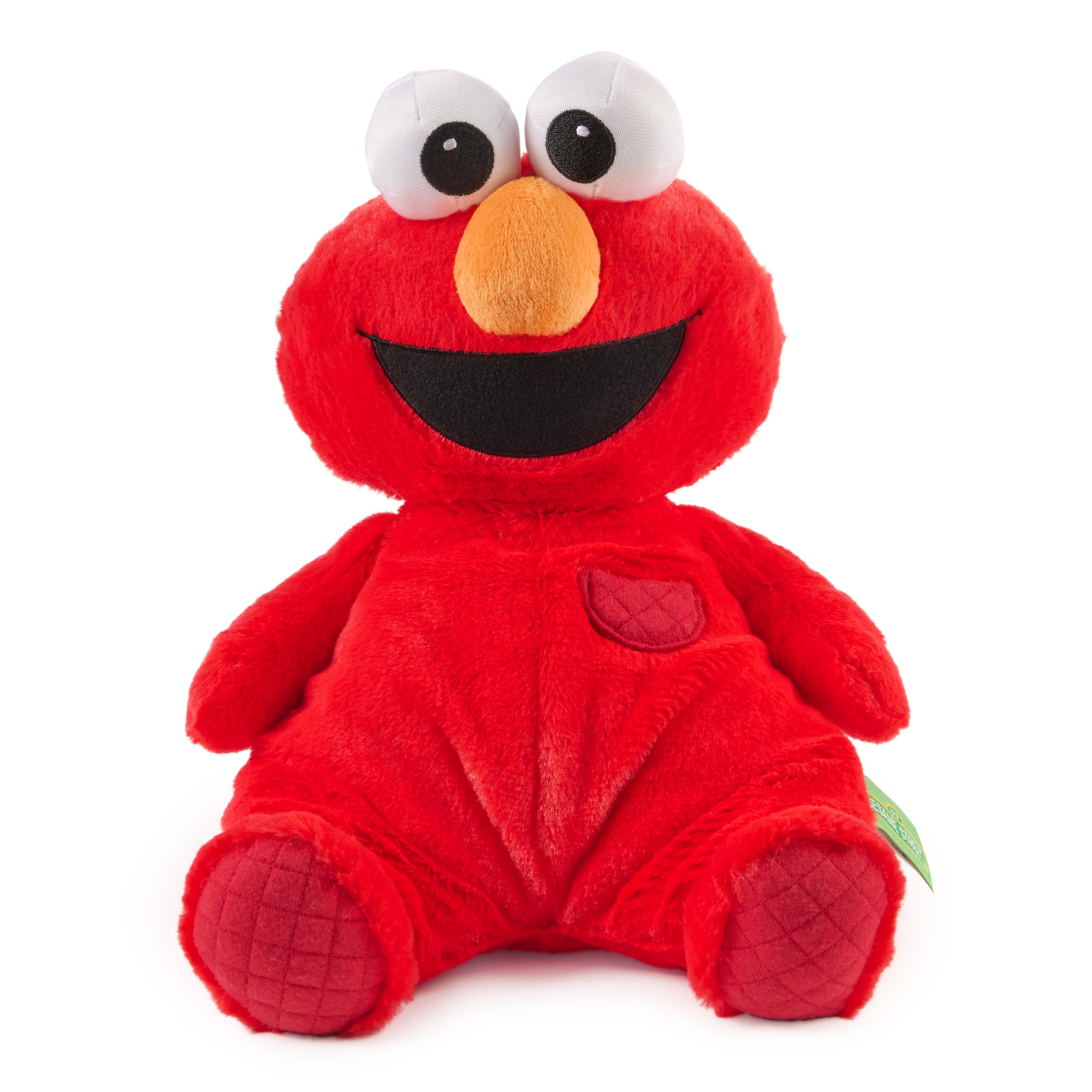 GUND Sesame Street Official Oh So Snuggly Elmo Plush, Plush Muppet, Sensory Toy, Sesame Street Stuffed Animals for Babies and Infants, Red, 12.5”