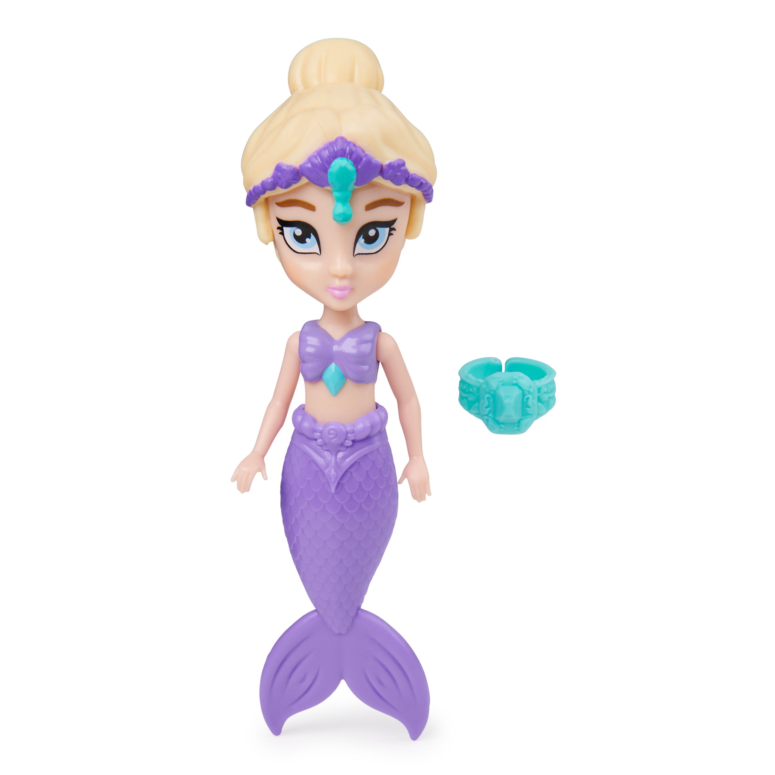 SwimWays Floating Mermaid Toys, Kids Pool Accessories & Swimming Pool Toys, Mermaid-Themed Floating Water Toys for Kids Aged 5 & Up, Blue