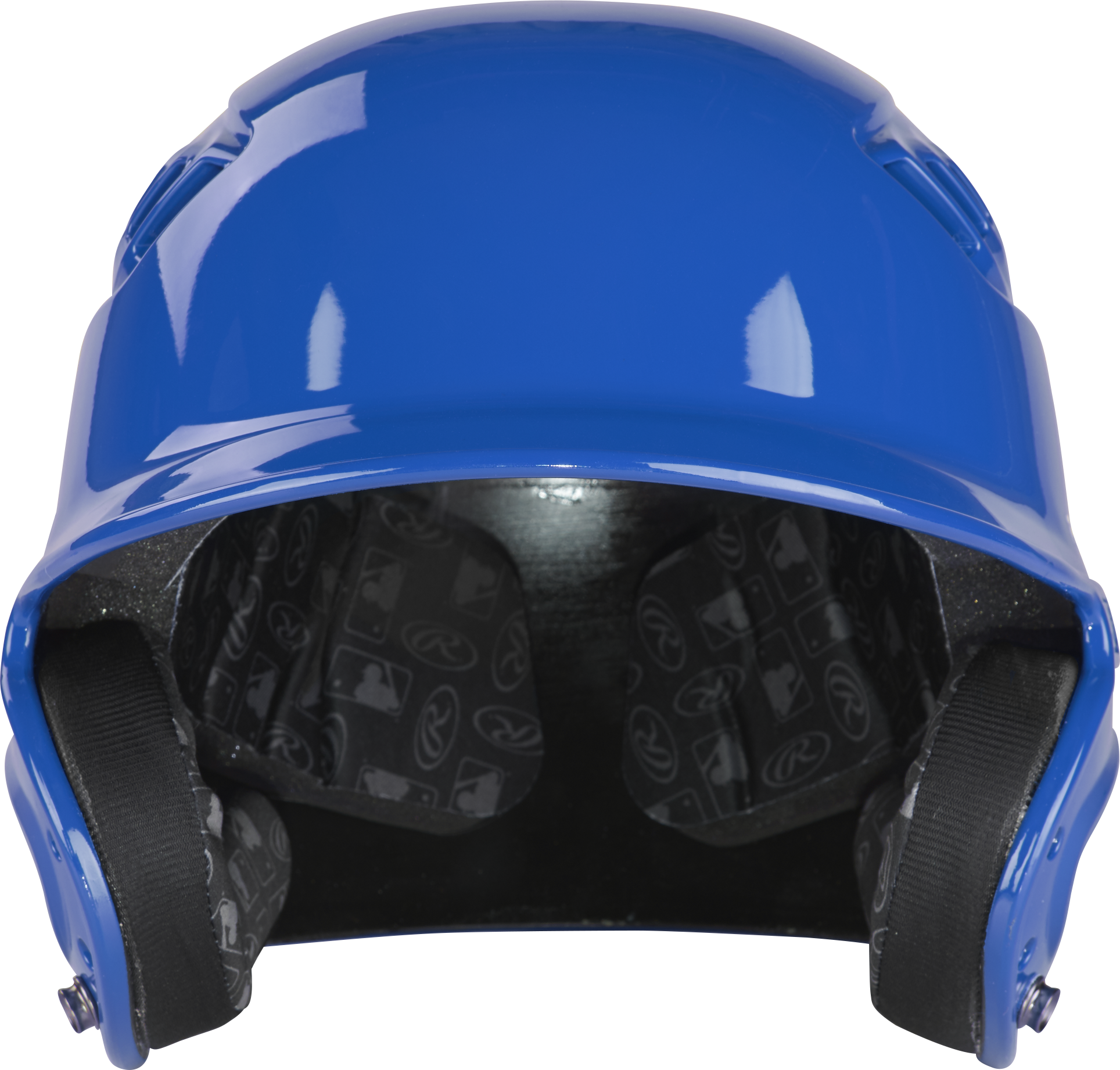 Rawlings R16 Gloss Junior 1-Tone Baseball Helmet - Royal