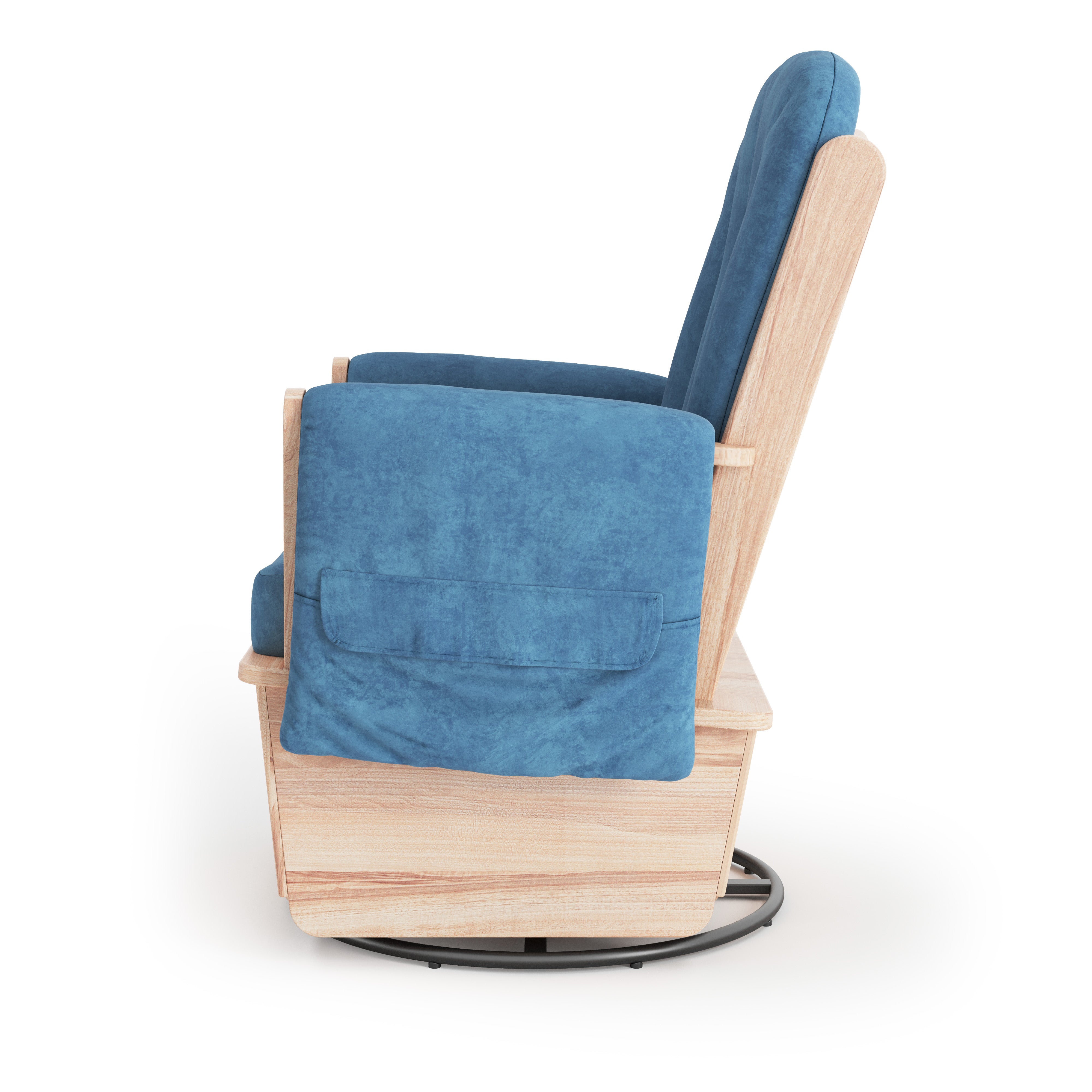SafeRocker SS Swivel Glider (Blue)