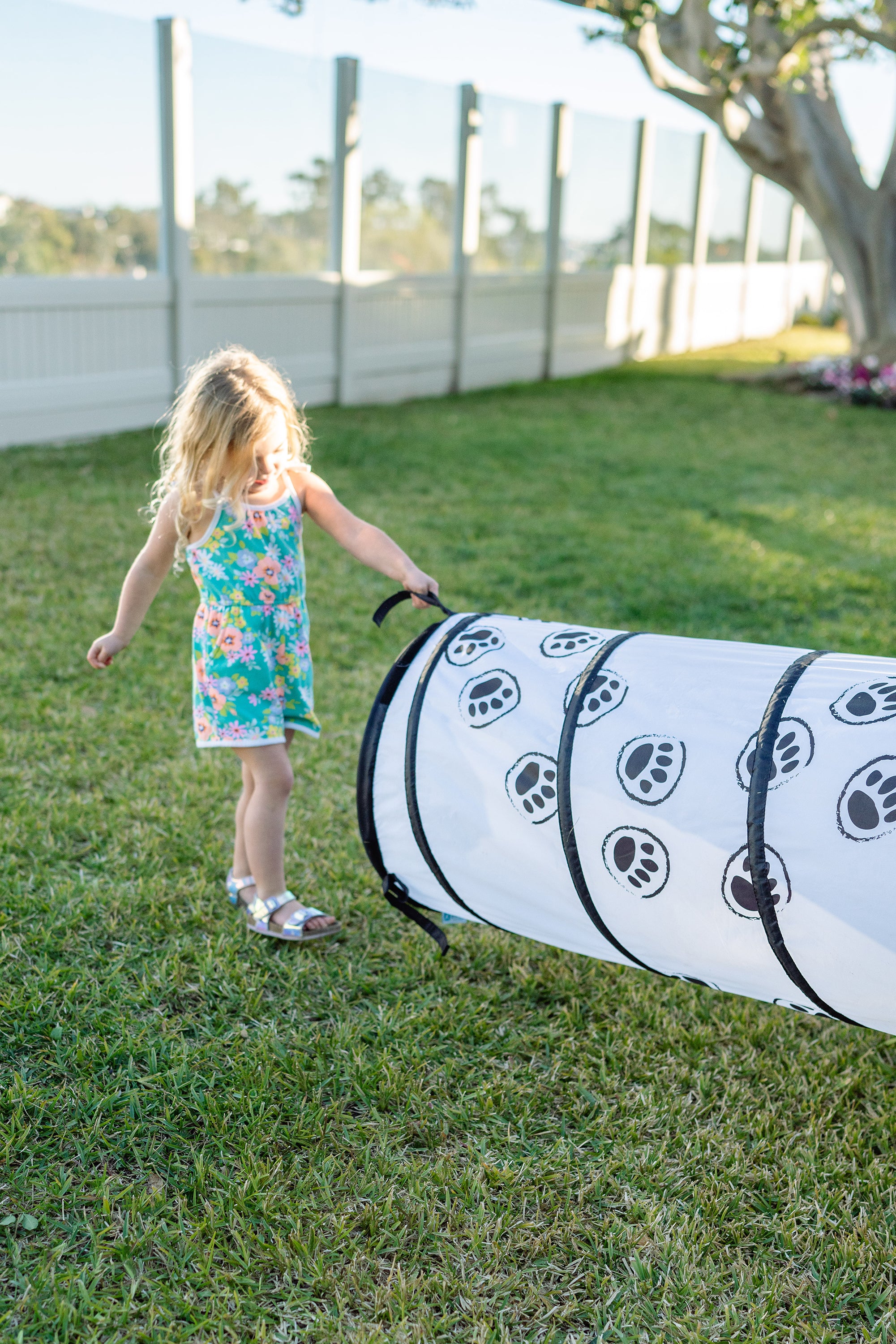 Panda Paw 6' Play Tunnel