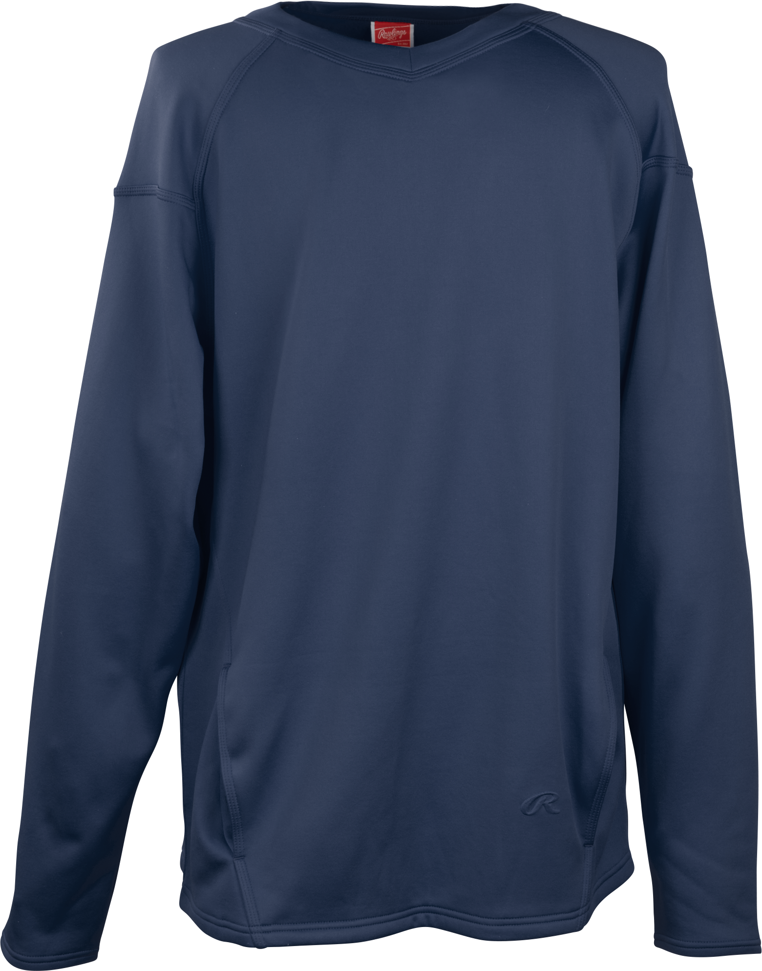 Rawlings Adult Performance Dugout Fleece Pullover - Small - Navy