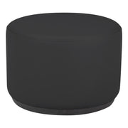 Pro Series Upholstered 18" Round Ottoman Rocker 12" Height - Black