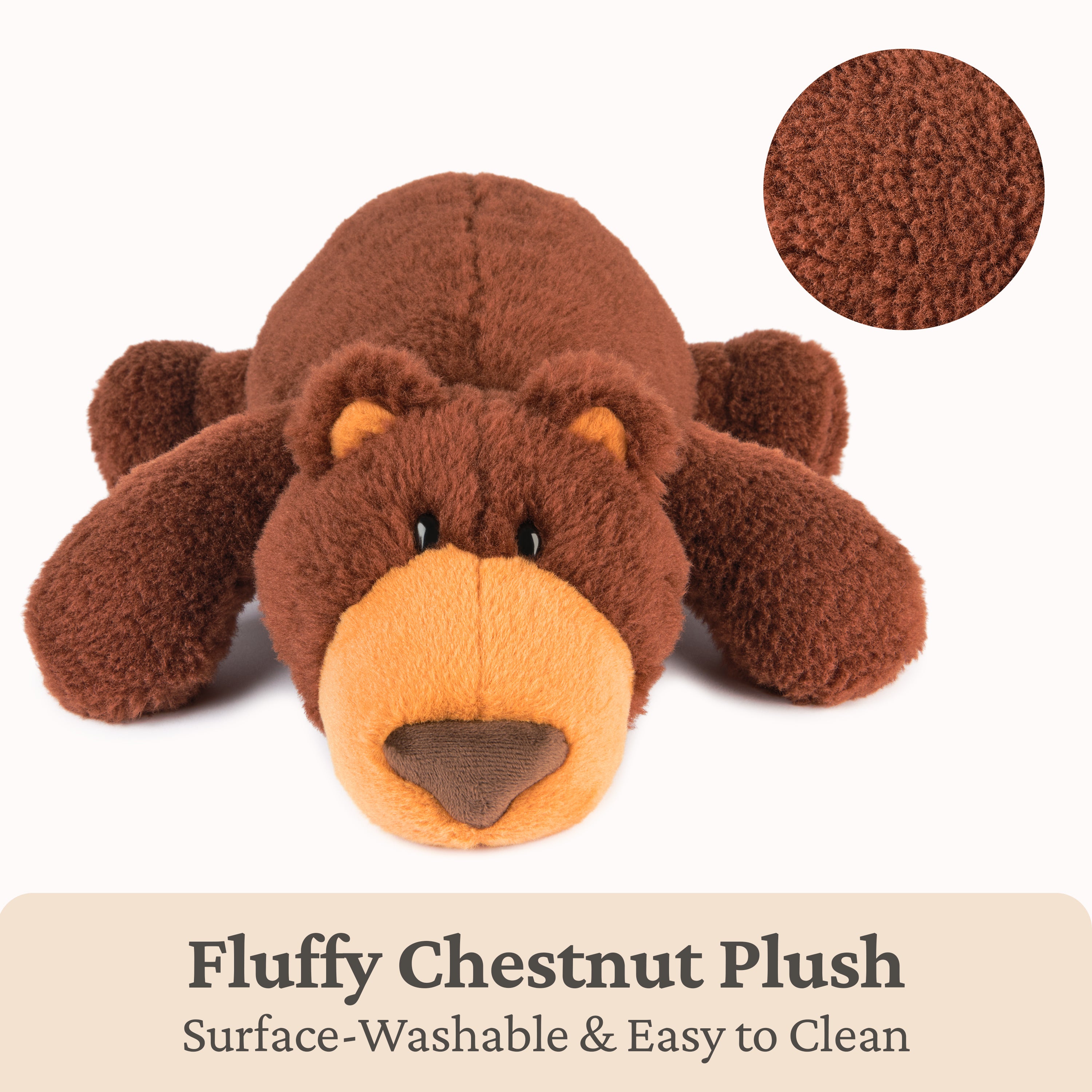GUND Tush Teddy Bear, Premium Teddy Bear Stuffed Animal for Ages 1 and Up, Brown, 15”