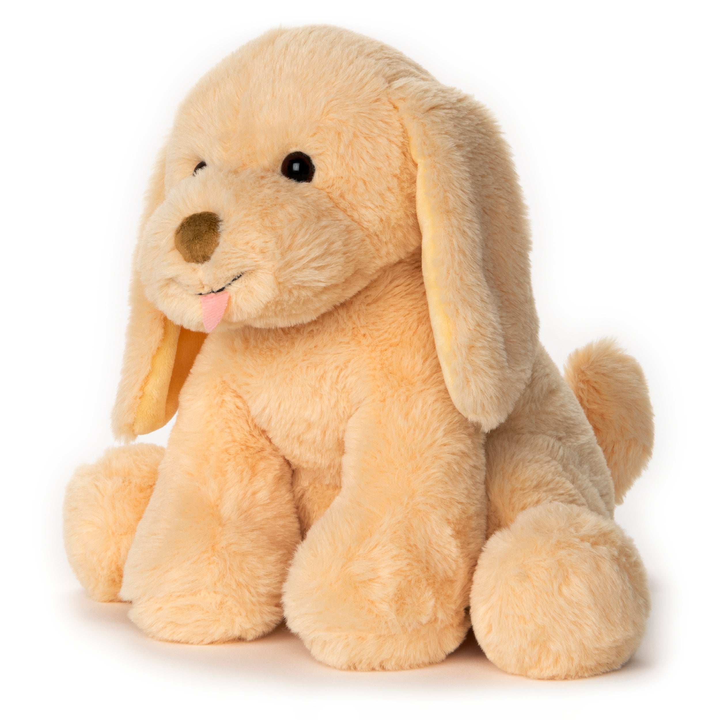 Baby GUND My Pet Puddles Animated Plush, Premium Stuffed Animal Barking Plush Puppy Dog for Ages 1 and Up, Yellow, 12”