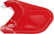 Rawlings Mach Adjust  Lhb Gloss Jaw Guard  - Scarlet