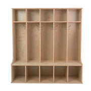 Birch 5-Section Locker