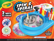 Crayola Spin & Spiral Art Station, Spin Art Machine, Arts & Crafts for Kids Ages 6, 7, 8, 9