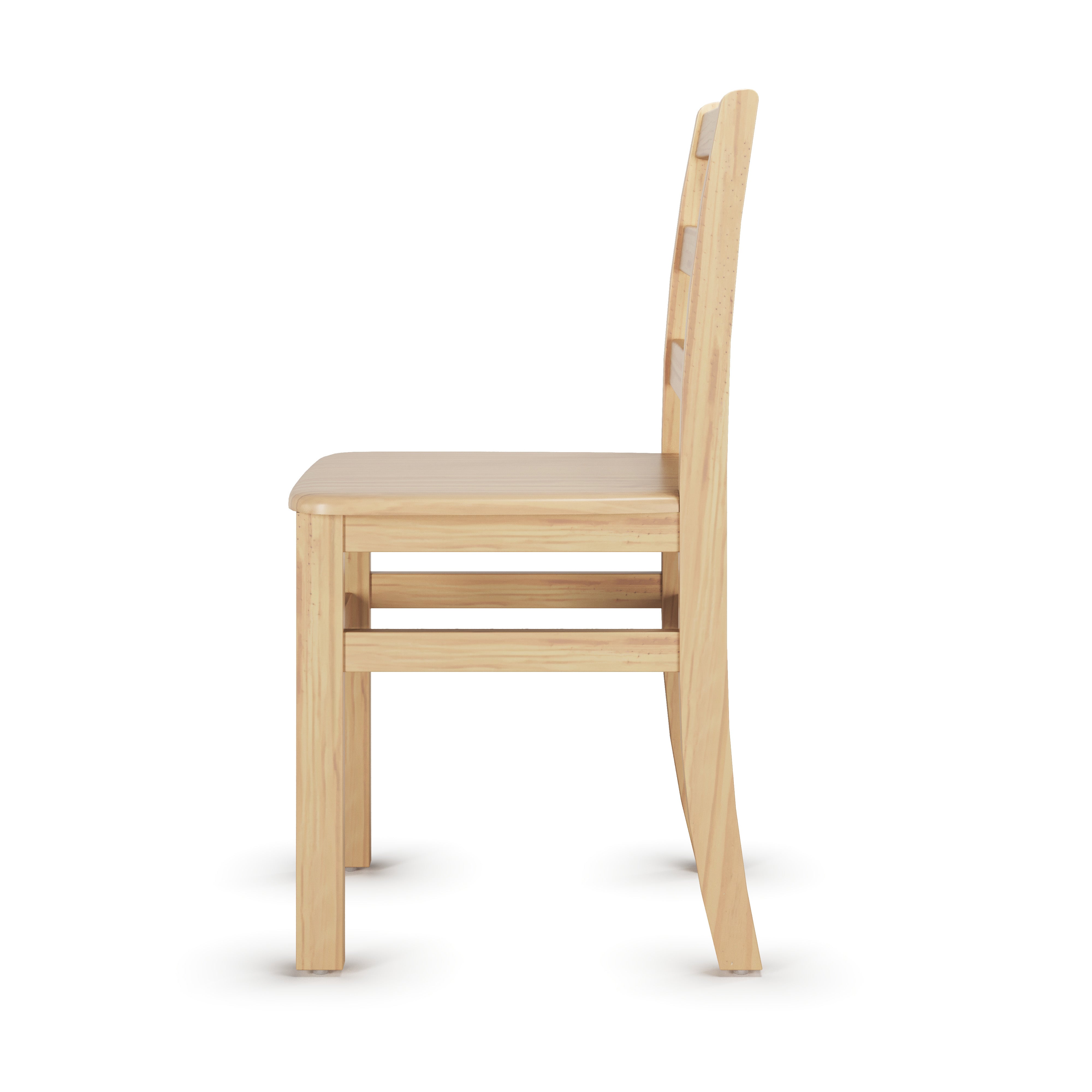 Little Innovator Hardwood Ladderback Teacher Chair, 18"