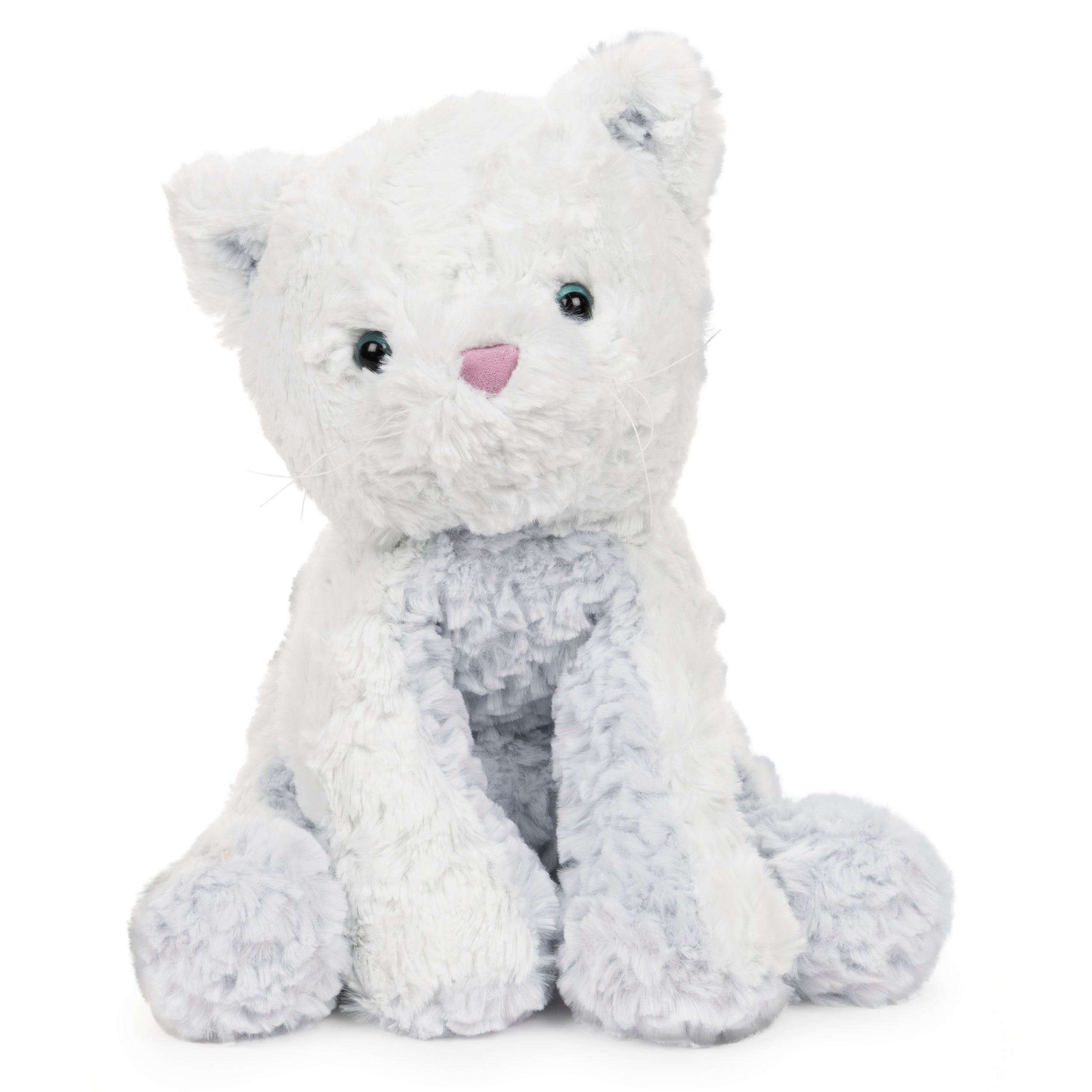 GUND Cozys Collection Kitty Cat Plush Soft Stuffed Animal for Ages 1 and Up, Blue, 10"