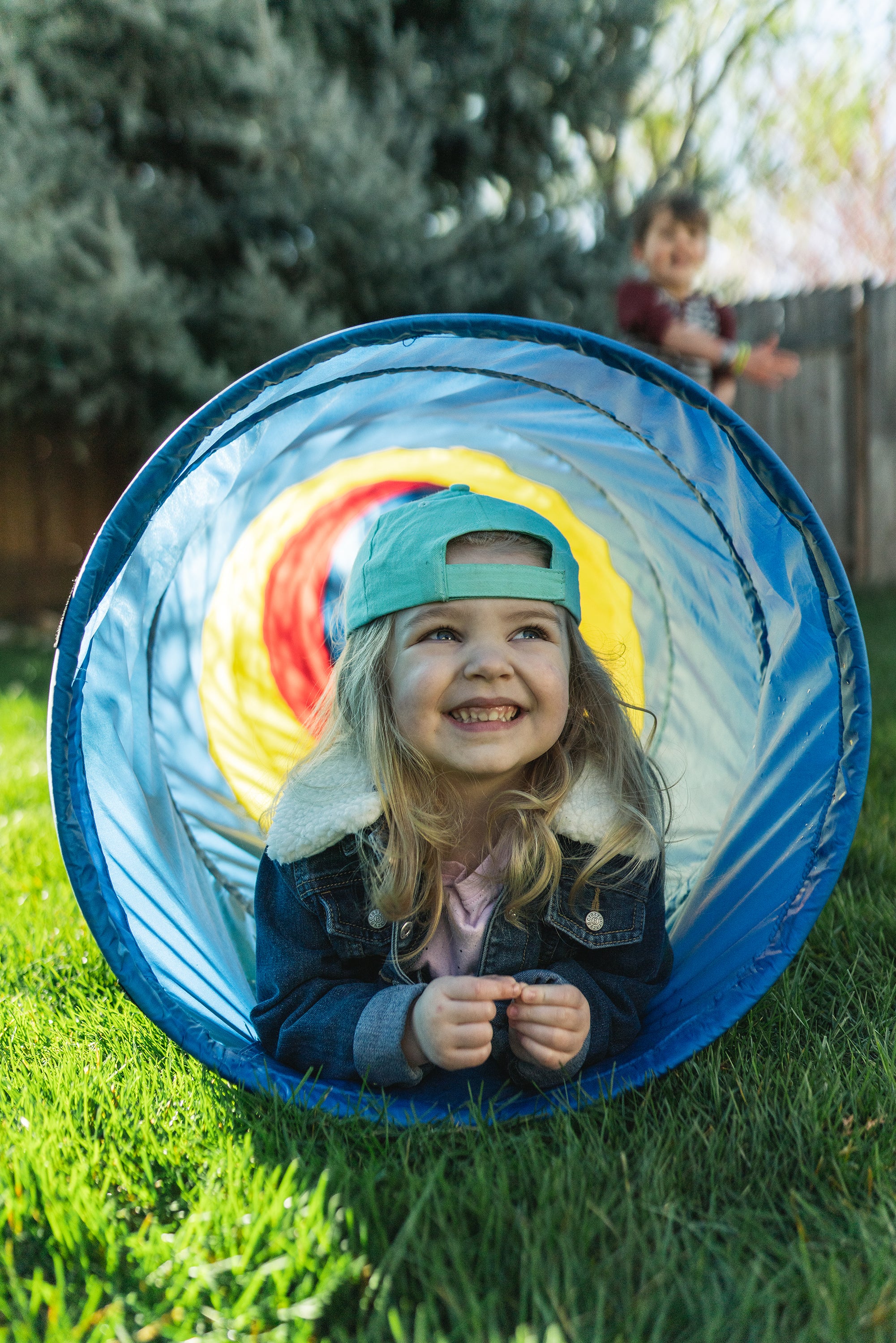 Find Me 6FT Tunnel - Blue / Red / Yellow