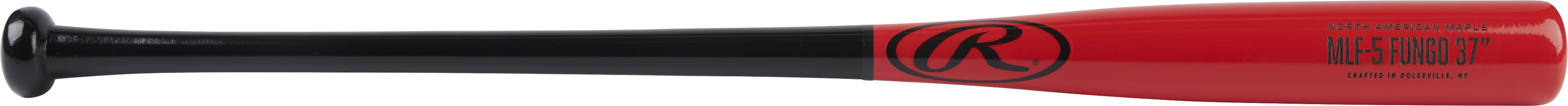 Rawlings 37-Inch Maple Wood Fungo - 37 In - Black/Red