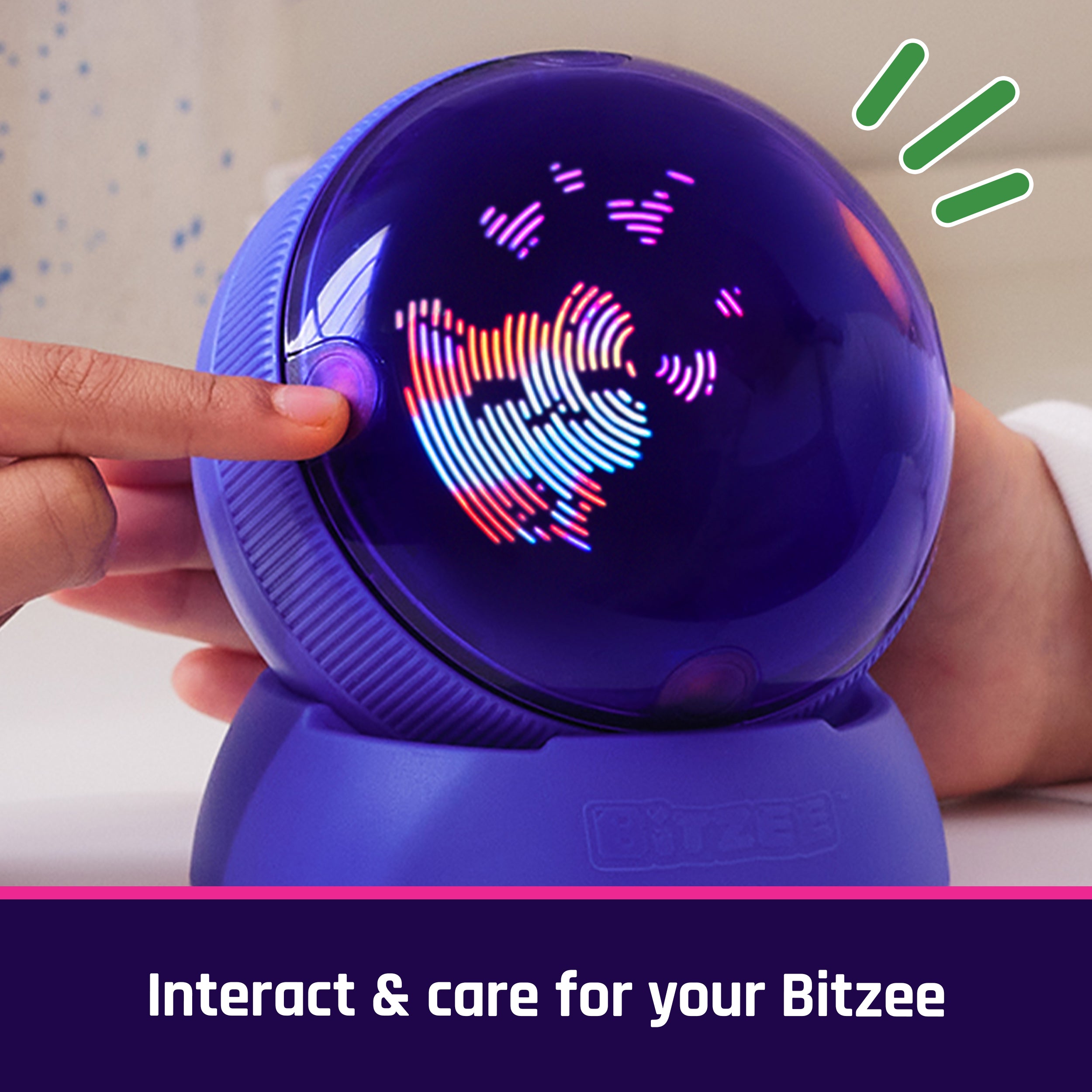 Bitzee, Hamster Ball Interactive Toy with over 20 Hamsters Inside, Rolls & Reacts to Touch, Digital Pet Kids Toys for Girls & Boys Ages 5 and up
