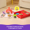Kinetic Sand, SquishPizza Rising Pizza Oven Playset with 1lb Play Sand & 5 Tools, Play Food Arts & Crafts Kids Toys for Girls & Boys Ages 5 and up