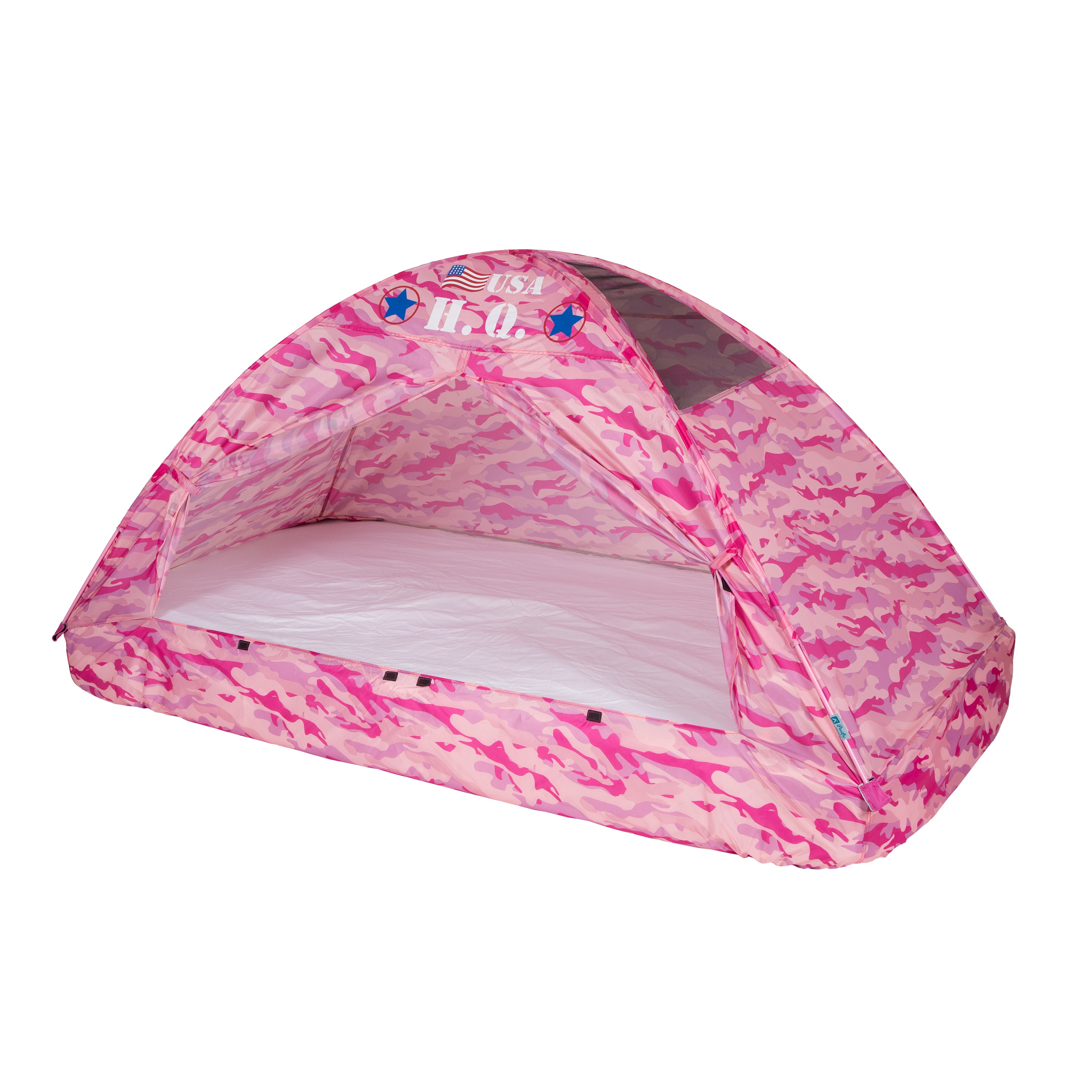 Pink Camo Bed Tent - Twin Size