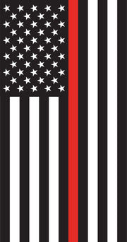 3X5 FT NYL THIN RED US FLAG