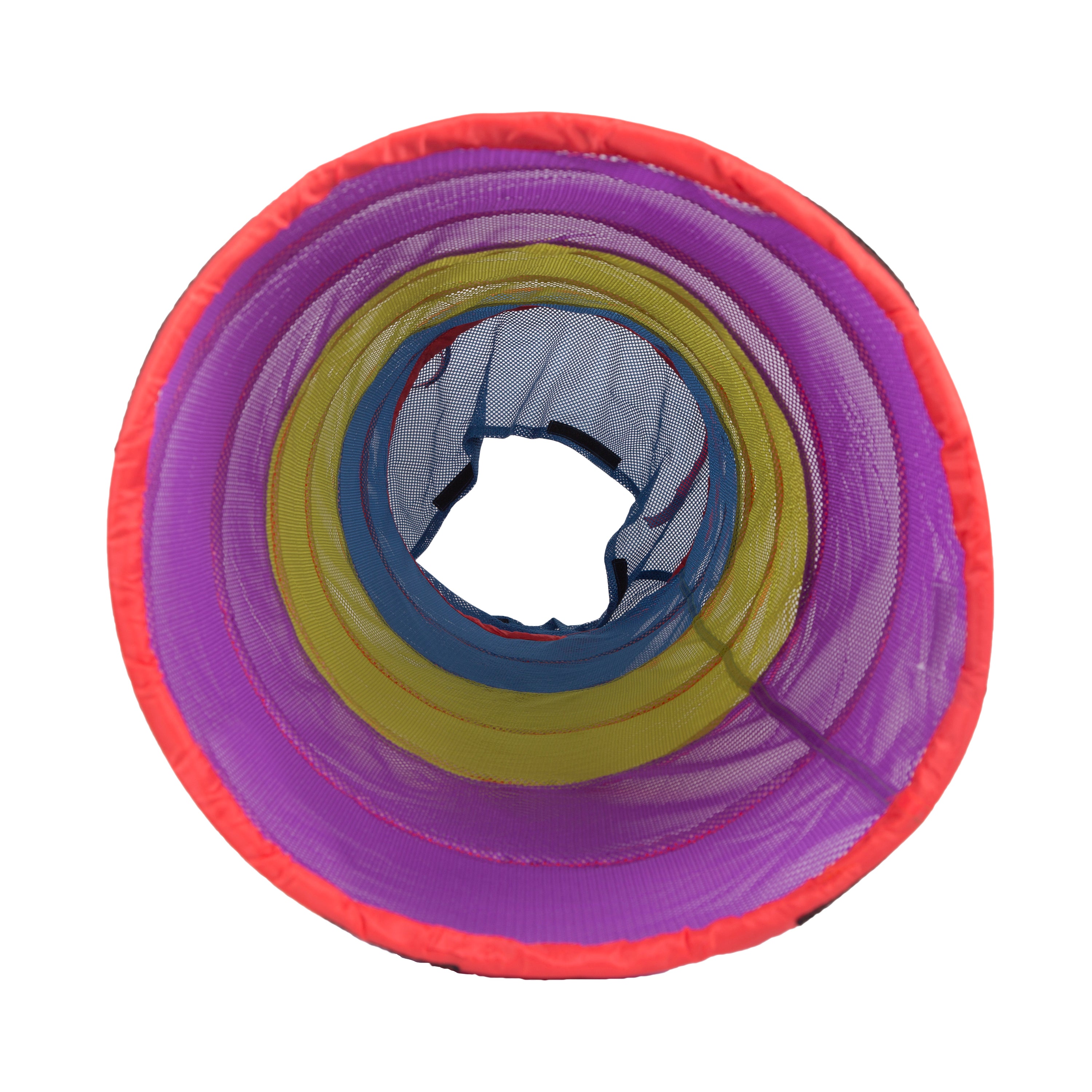 Institutional See-Thru 6FT Tunnel - Blue / Green / Purple