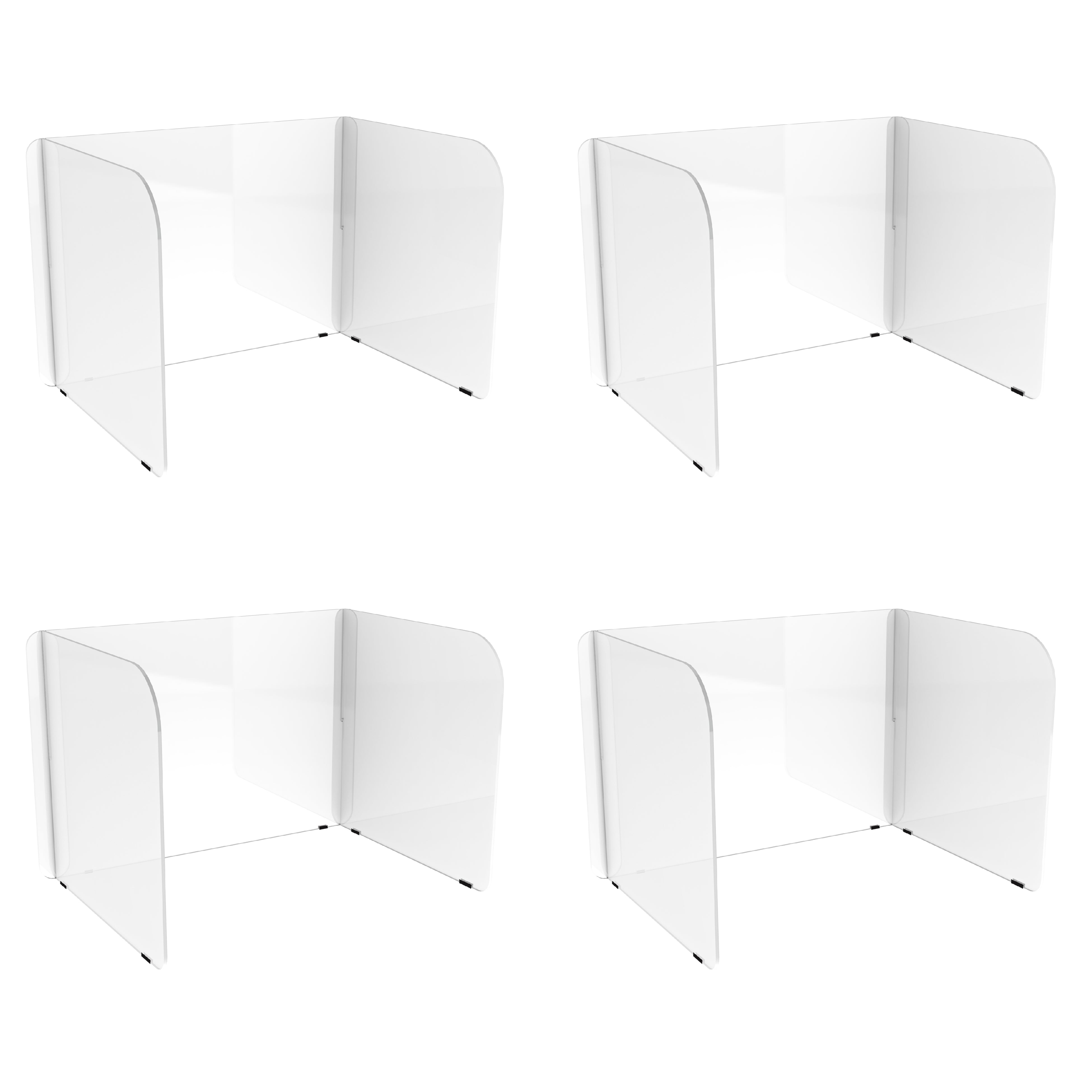 Children's Individual Tabletop Divider 16" Height, 4-Pack - Large