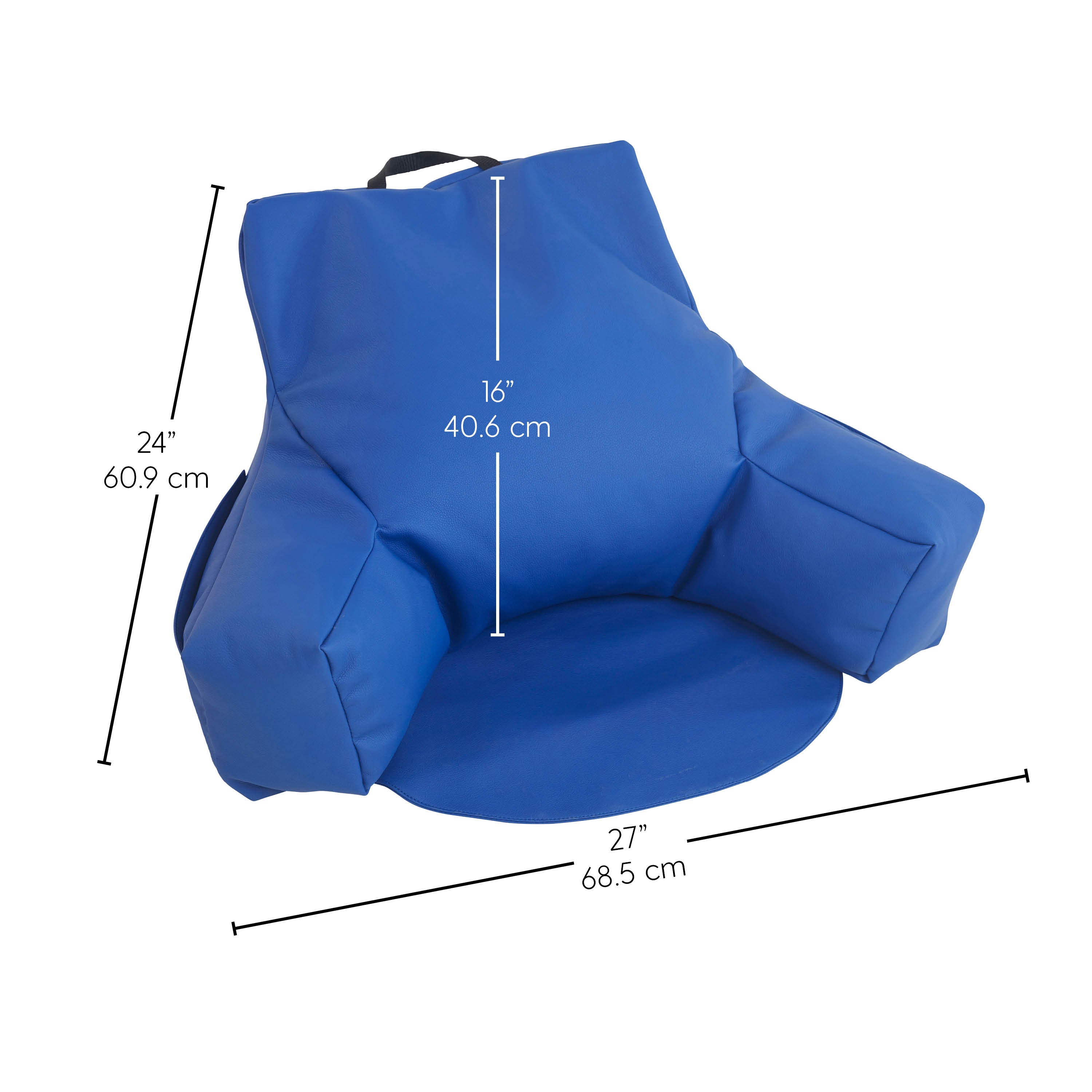 SoftScape Relax N Read Bean Bag - Blue