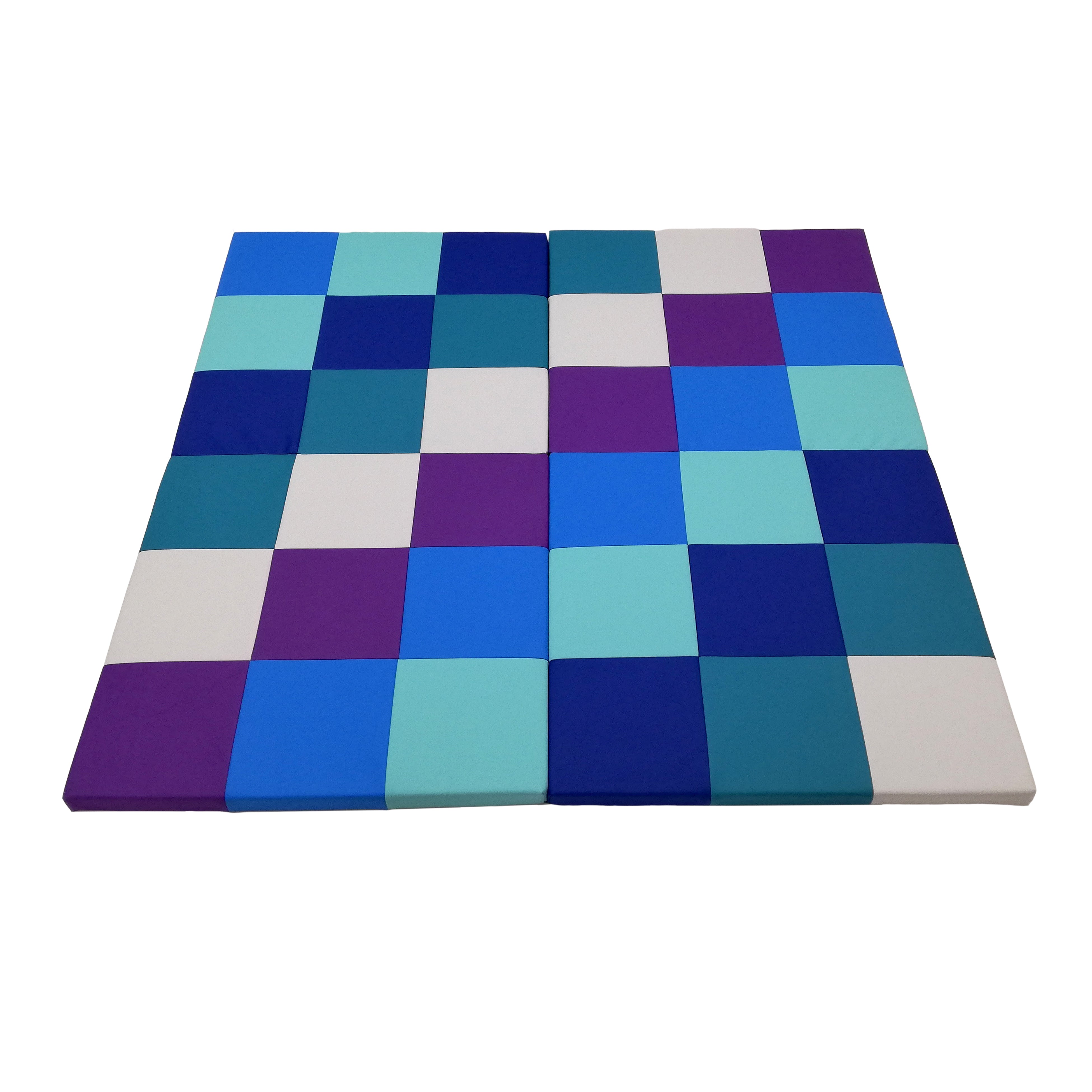 Softscape Space Saver 4-Fold Toddler Activity Mat - Contemporary/Purple