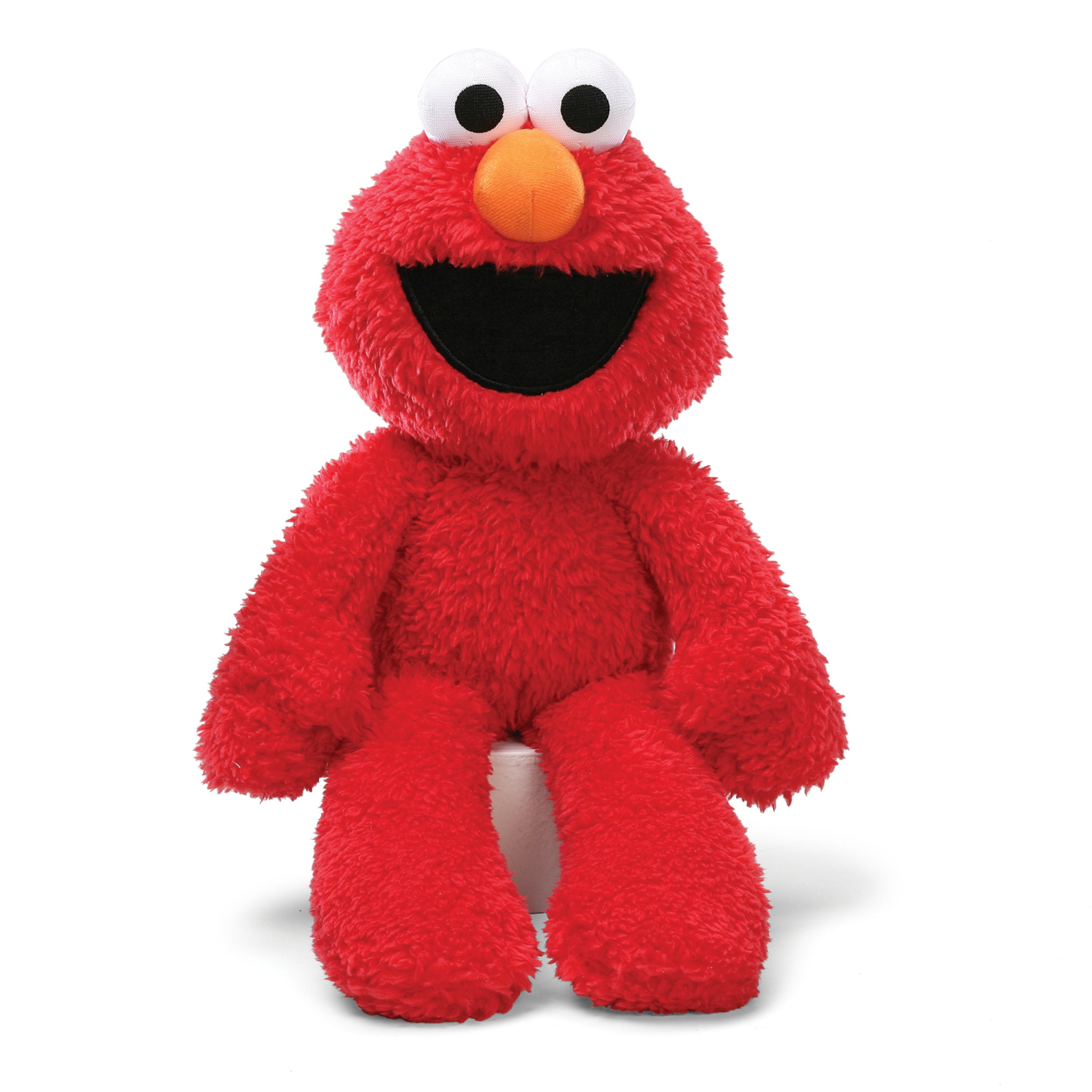 GUND Sesame Street Official Elmo Take Along Buddy Plush, Premium Plush Toy for Ages 1 & Up, Red, 13”