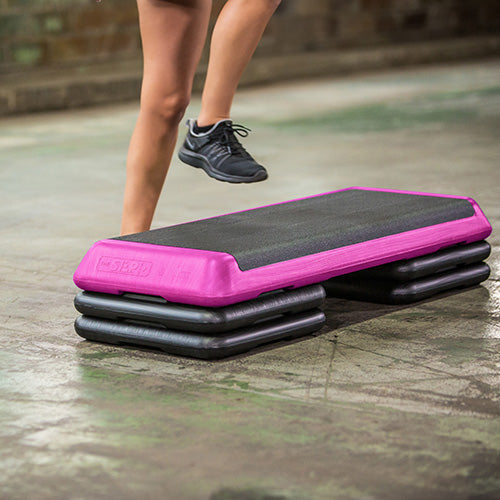 Original Health Club Step Pink/Black (4 Risers) New