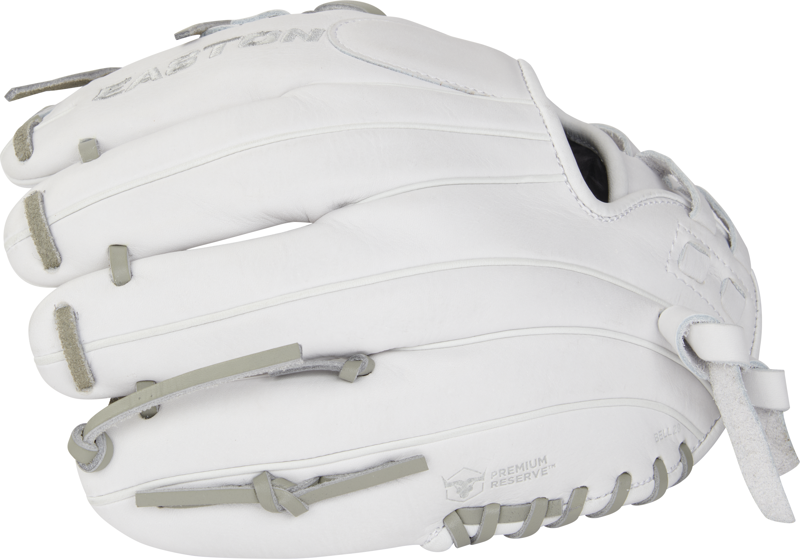 Easton Pro Collection Series 11.5-Inch Softball Glove - Right Hand Thrower - White/Gray