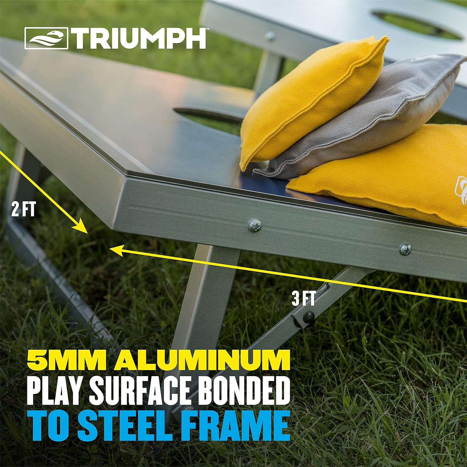 Triumph All-Pro Aluminum Cornhole Set