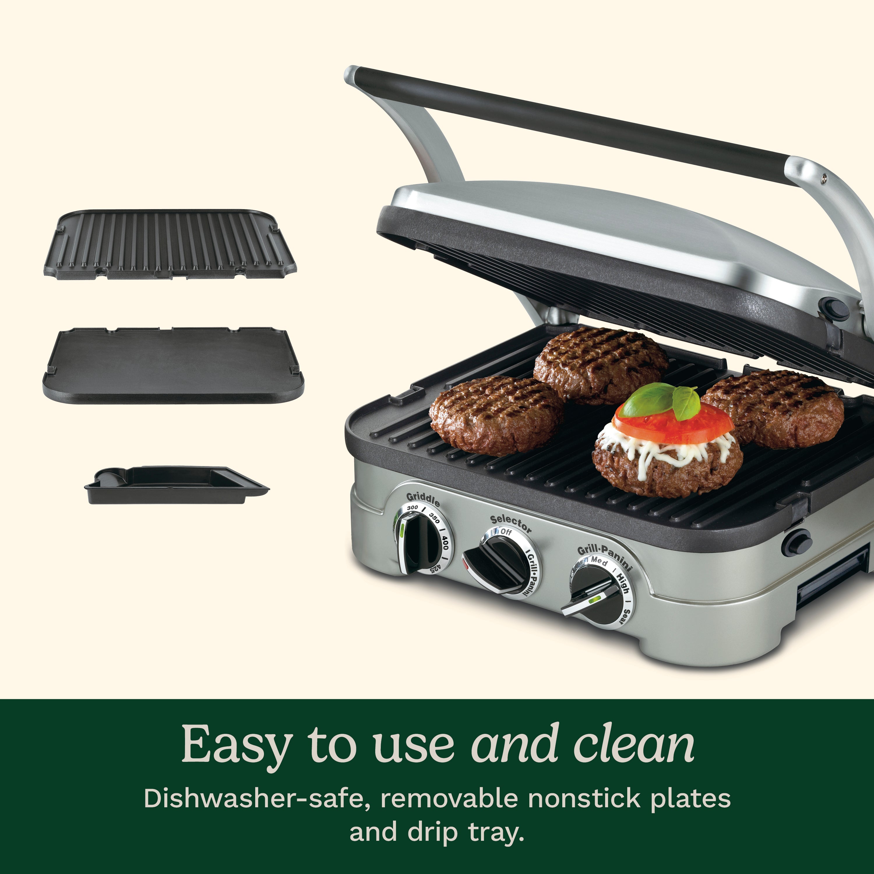 Griddler® Indoor Grill - Griddle and Panini Press