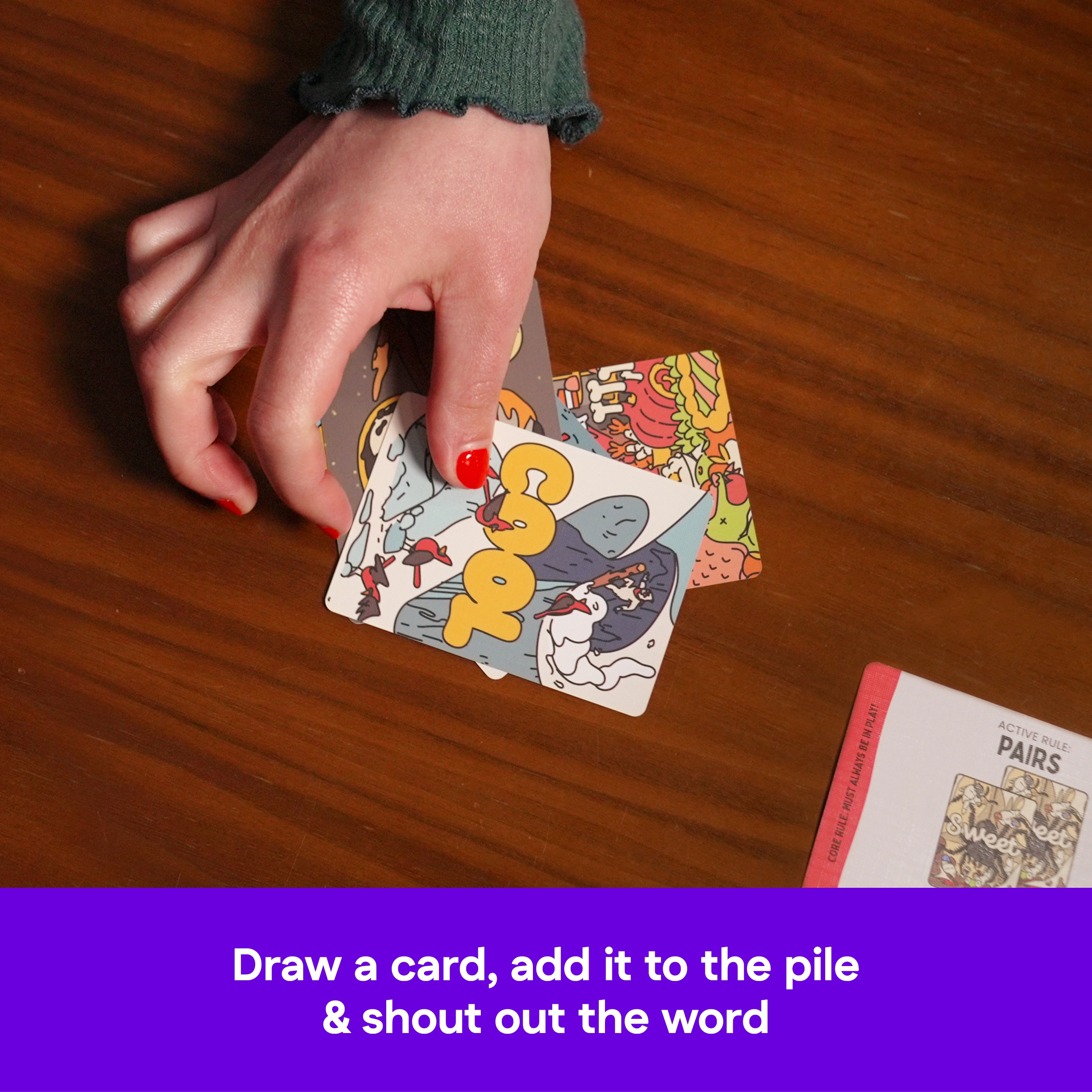 Spin Master Games, Cool Cool Cool The Card Game: A Fast-Paced Sick Card Slapping Battle, Fun Activity for Teens, Adults & Family Game Night, 2-6 Players, for Ages 7 & Up