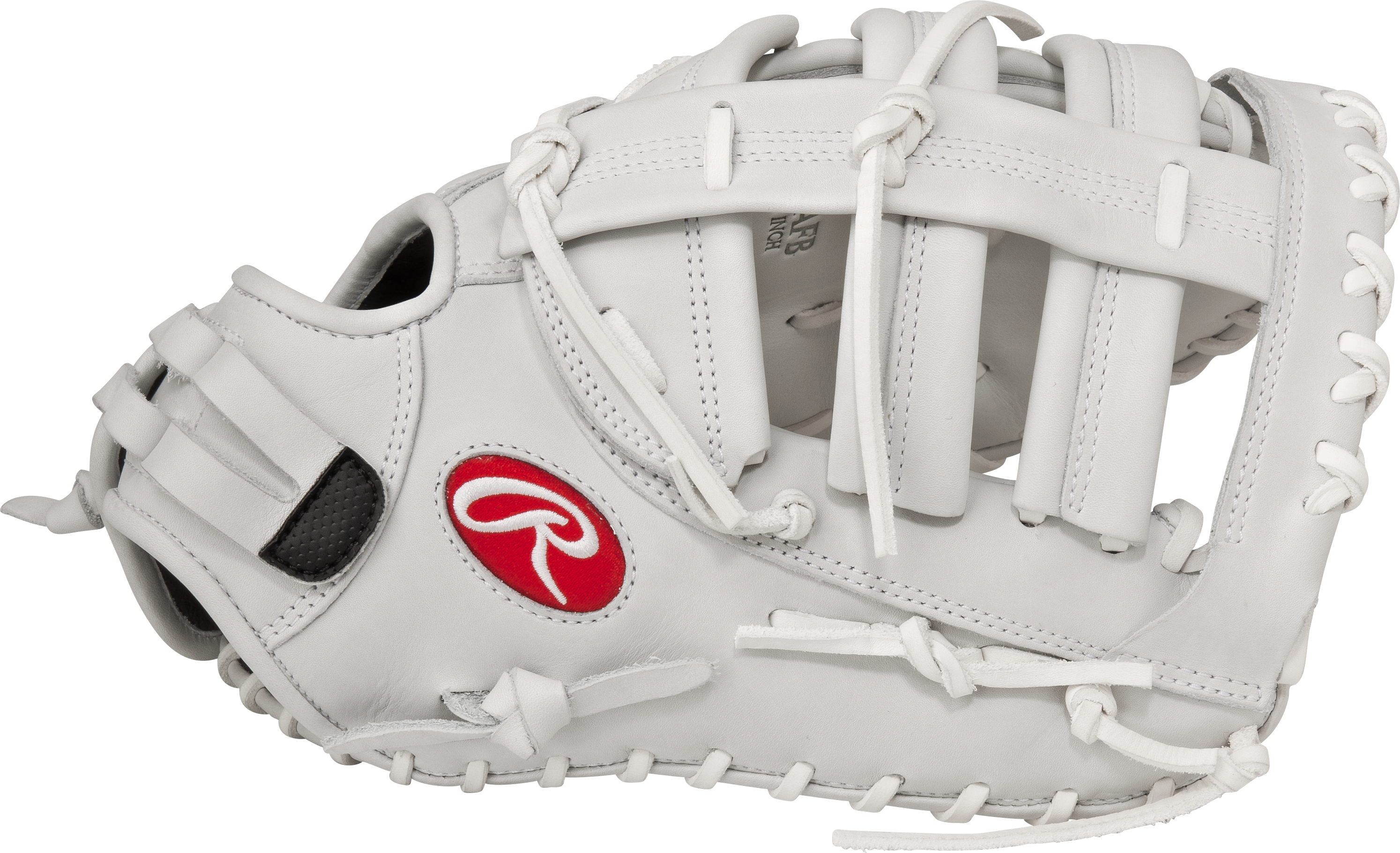 Rawlings Liberty Advanced First Base Mitt 13-Inch Softball Glove  - Right Hand Thrower - White