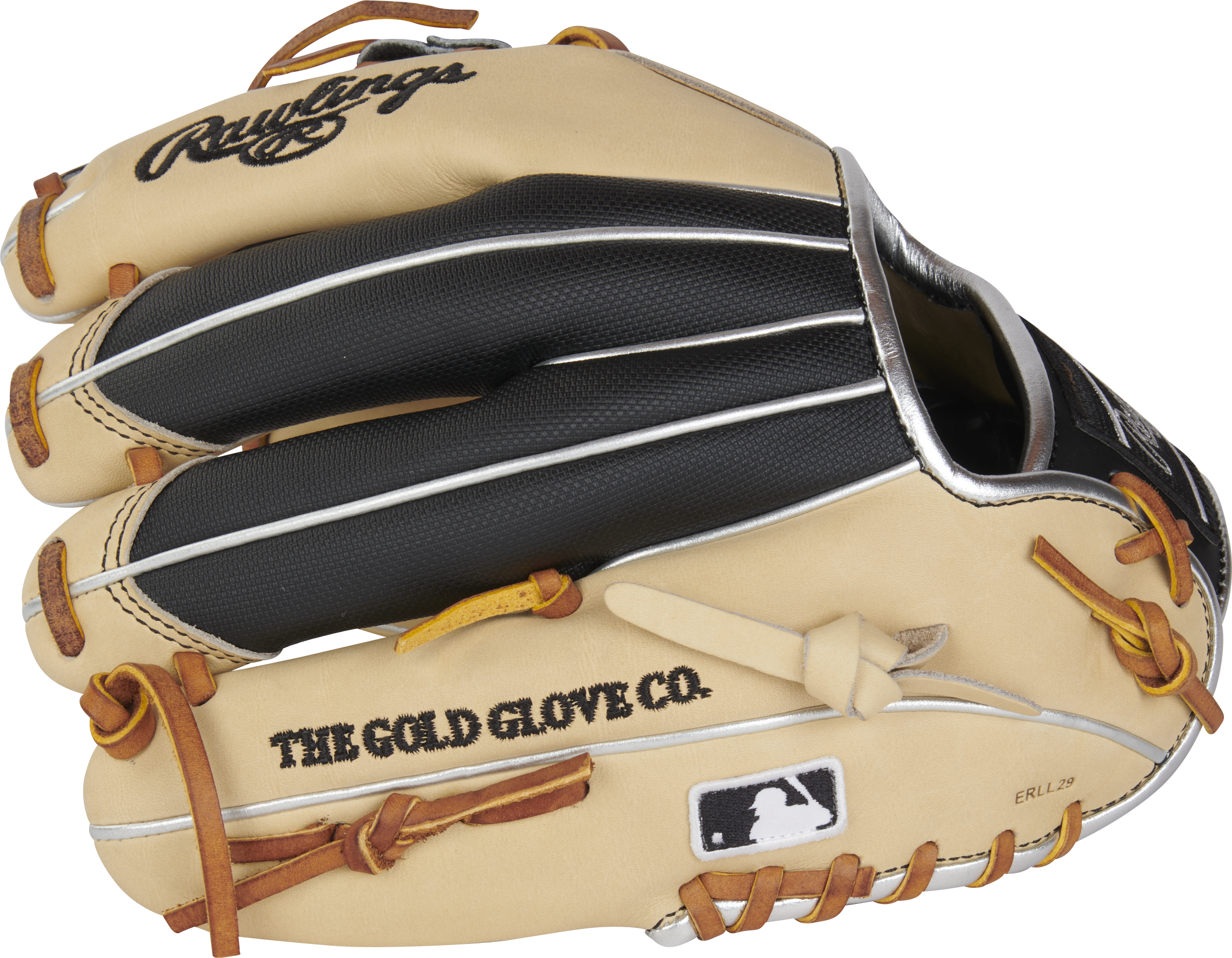 Rawlings Heart Of The Hide Series 11.5-Inch Baseball Glove - Right Hand Thrower - Camel/Black Speedshell