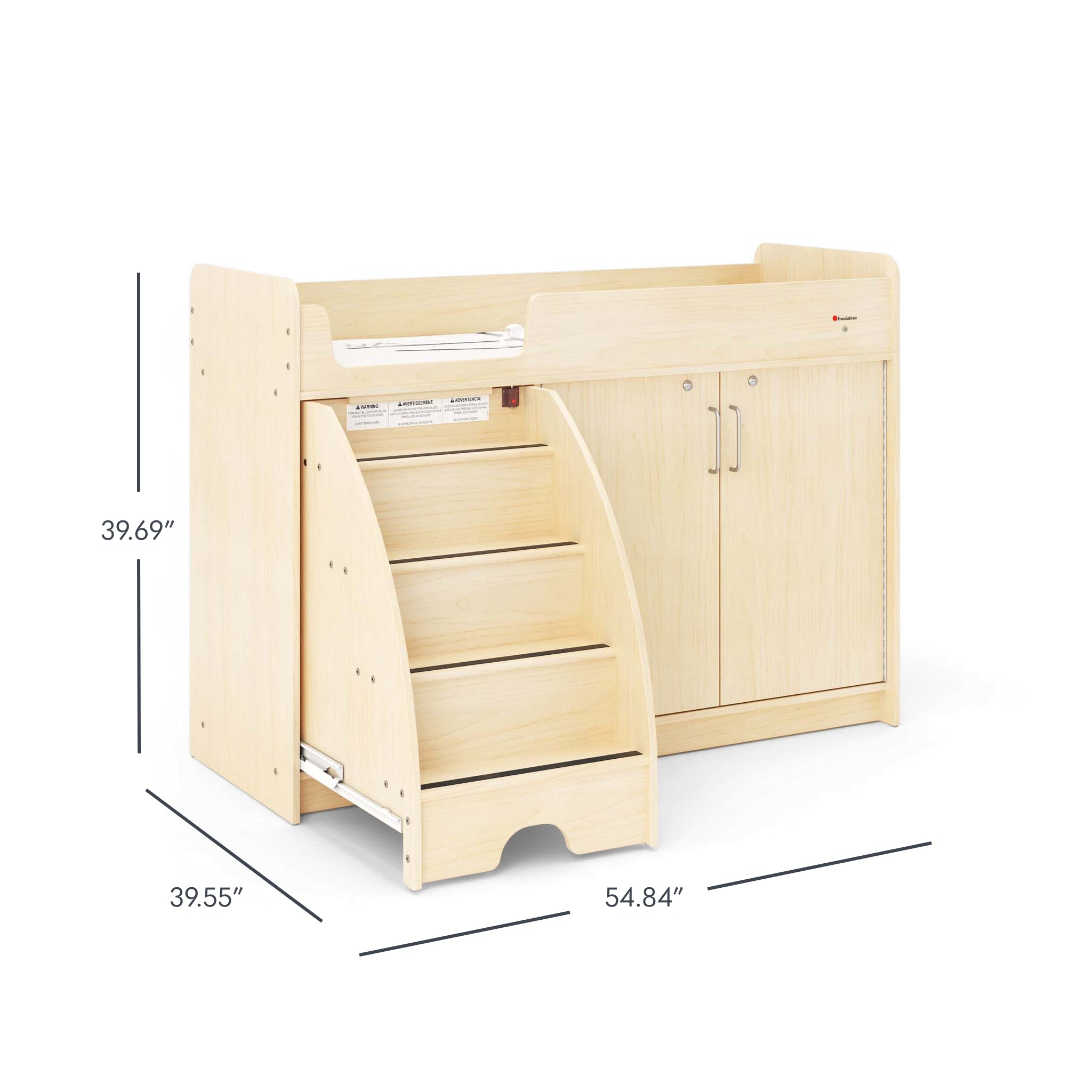 SafeStep Changing Table Left Stairs