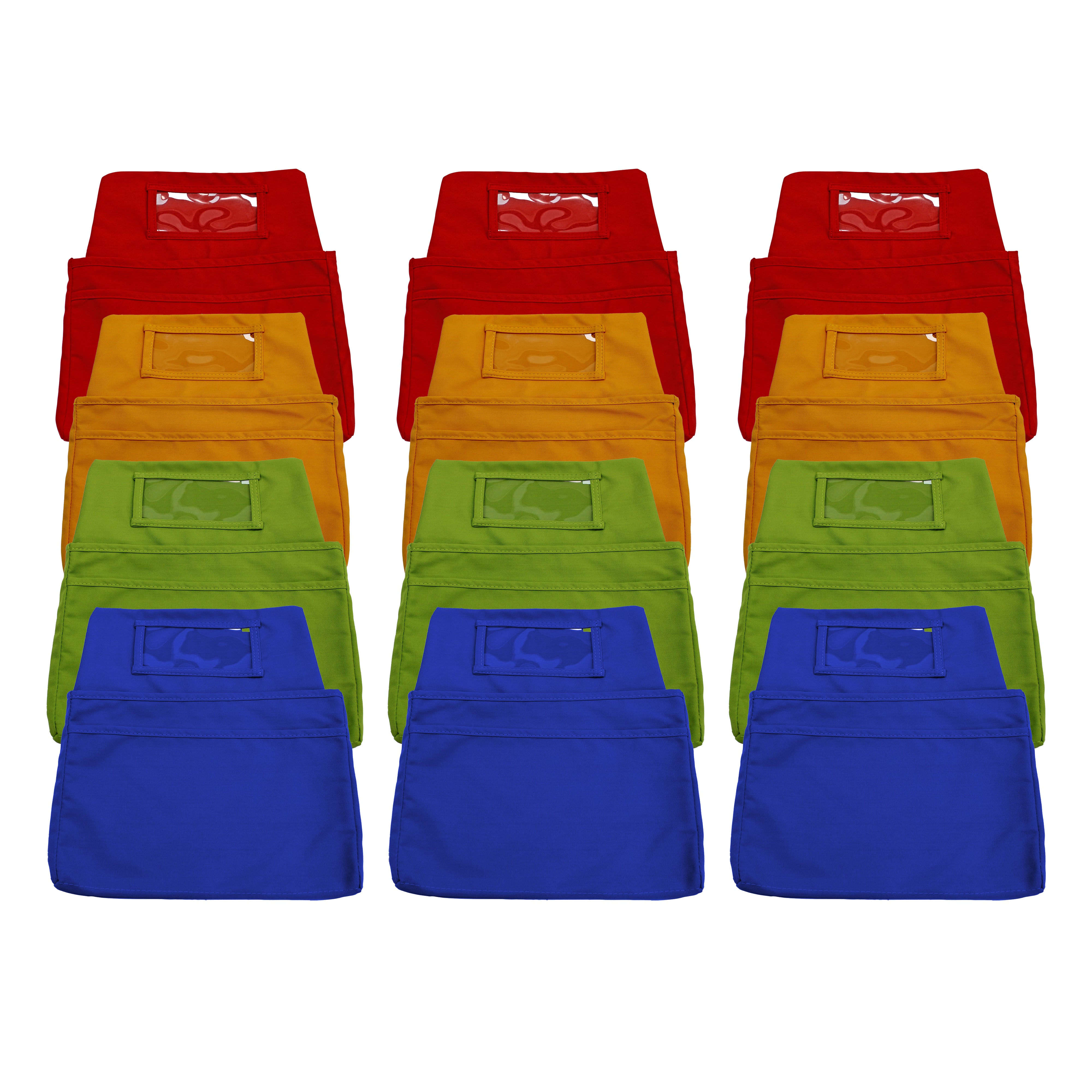 Olefin Seat Companions, Large, 12-Piece - Assorted