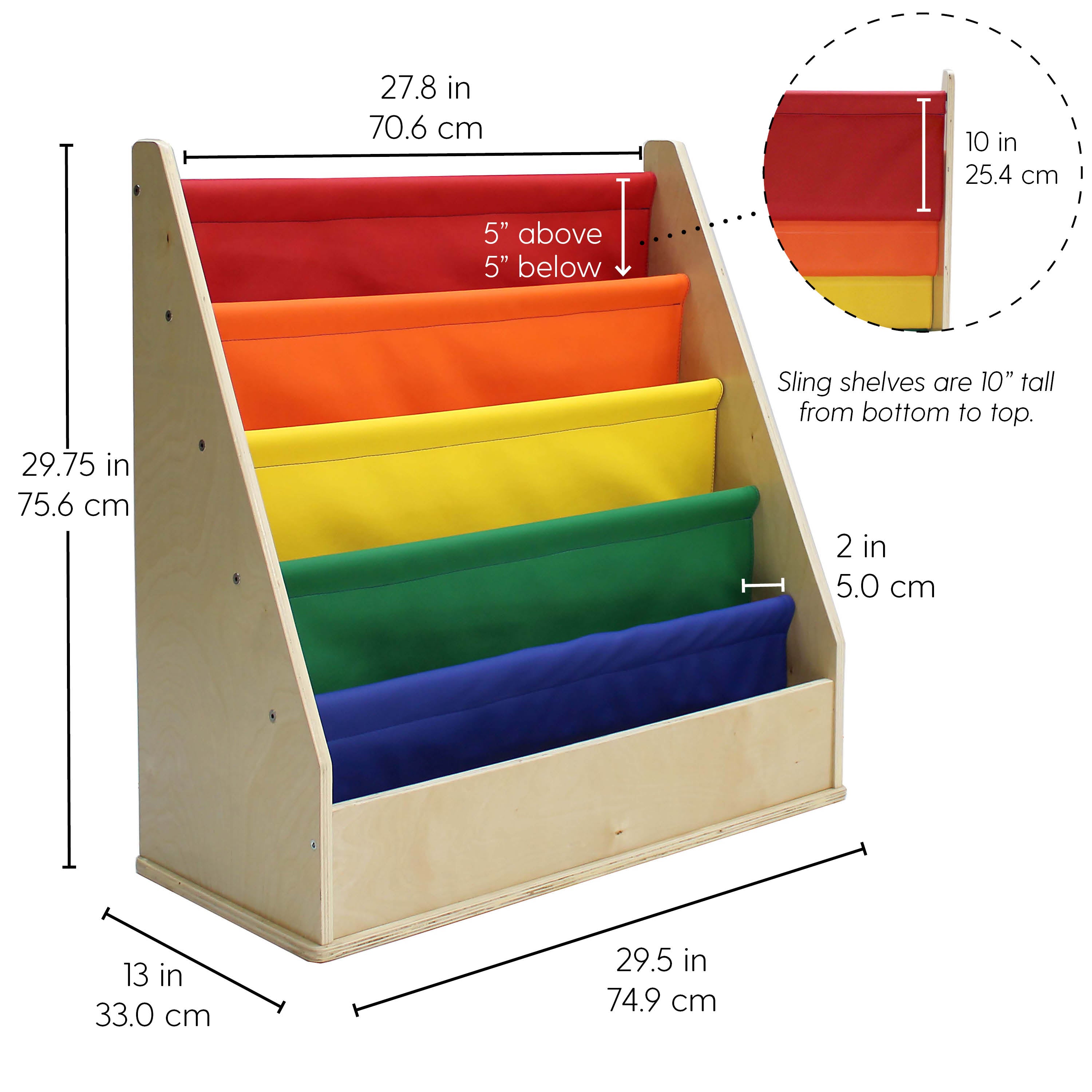 Birch Sling Book Display - Assorted