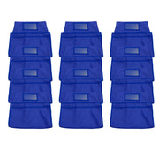 Vinyl Seat Companions, Small, 12-Piece - Blue