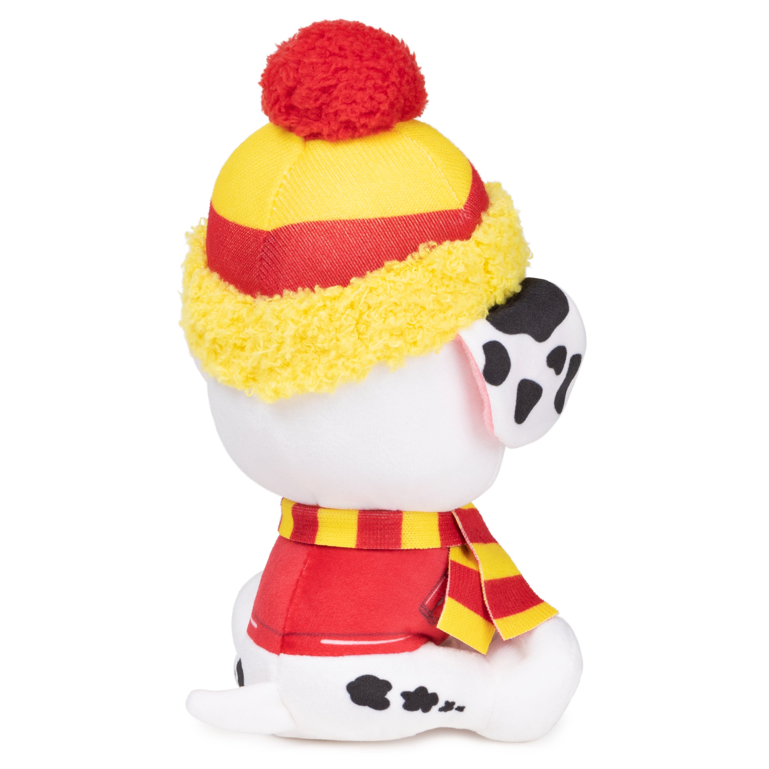 GUND PAW Patrol Holiday Winter Marshall in Scarf and Hat, Officially Licensed Plush Toy for Ages 1 and Up, 6”