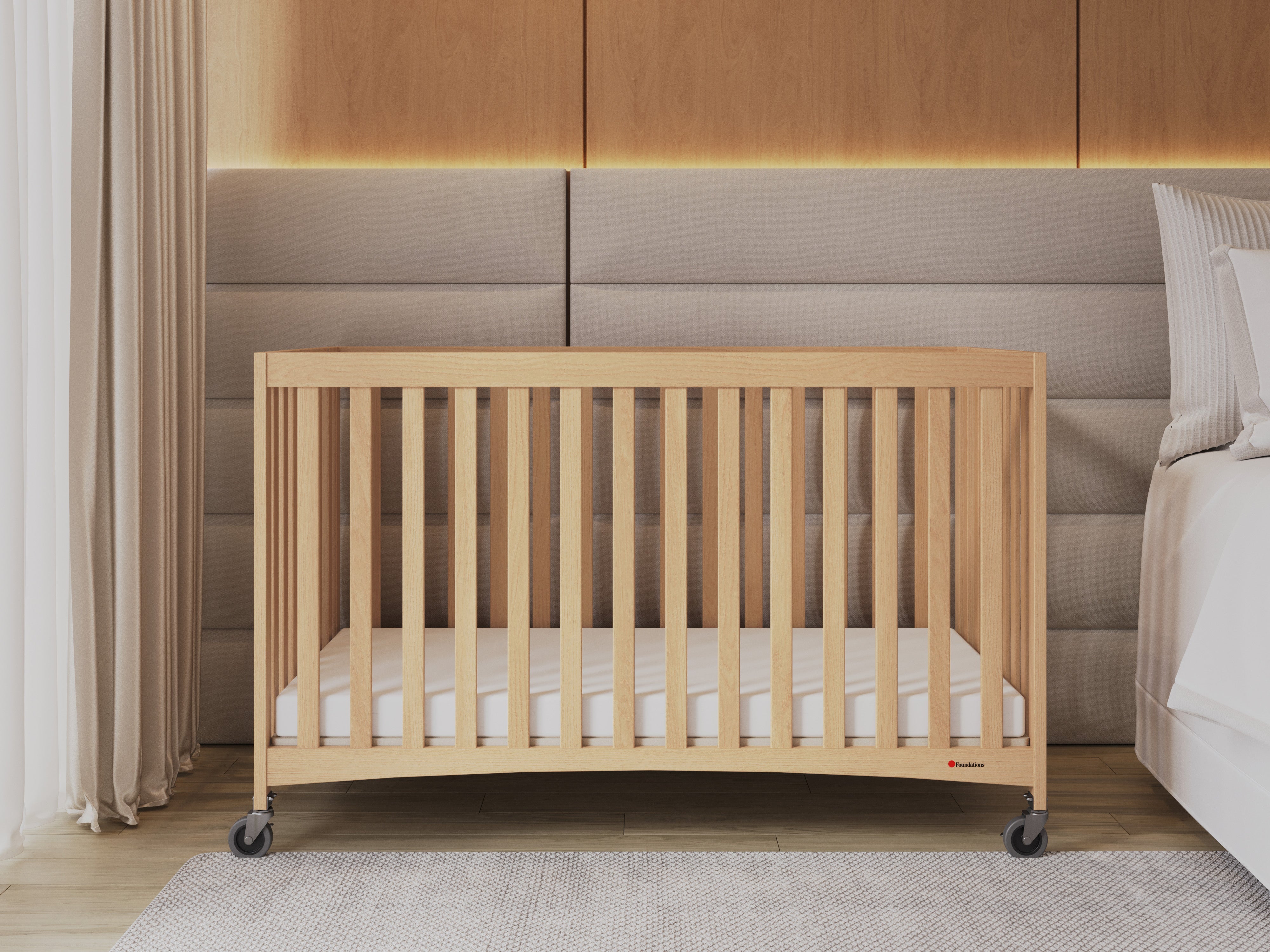 Travel Sleeper® Full Size Folding Crib