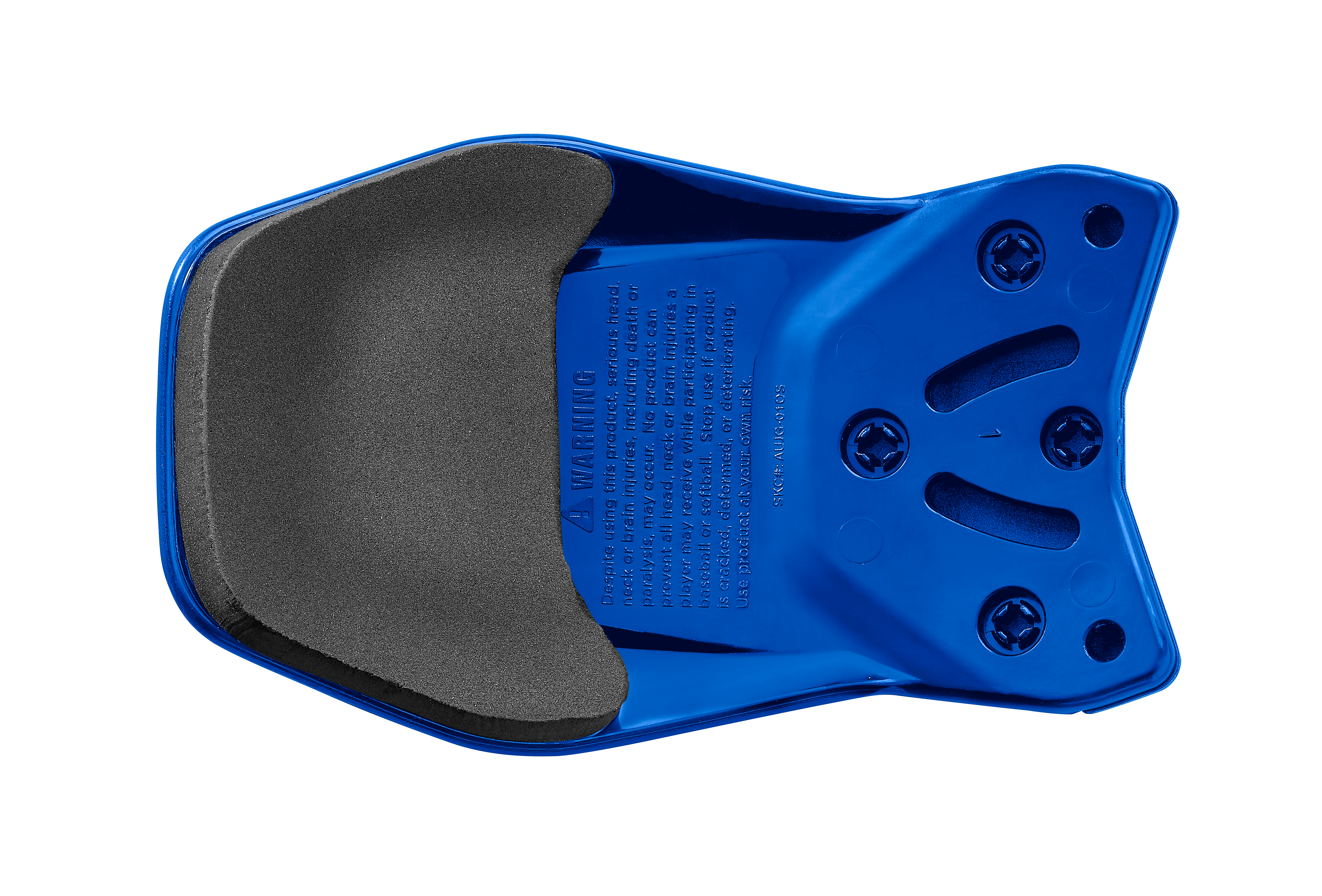 Easton Multi-Adjust Matte Jaw Guard - Royal