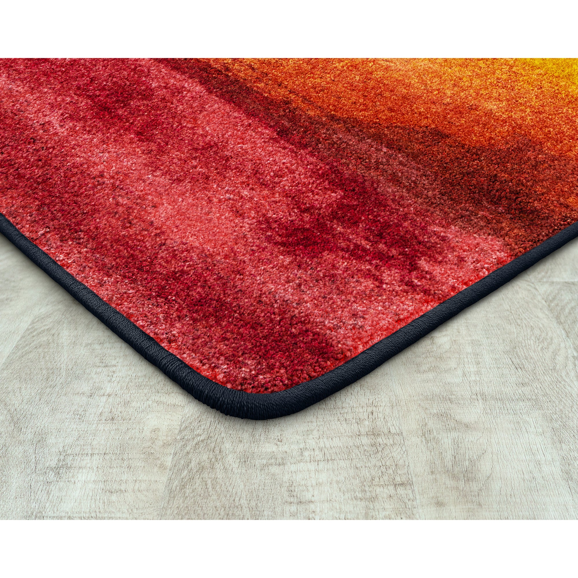 Rainbow Magic 5'4" x 7'8" area rug in color Rainbow