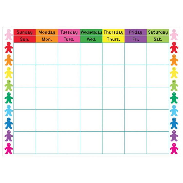 Calendar - Rainbow People