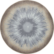 Rare Earth 7'7" Round area rug in color Sandstone
