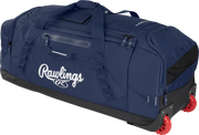 Rawlings Yadi2 Wheeled Equipment Bag - Navy