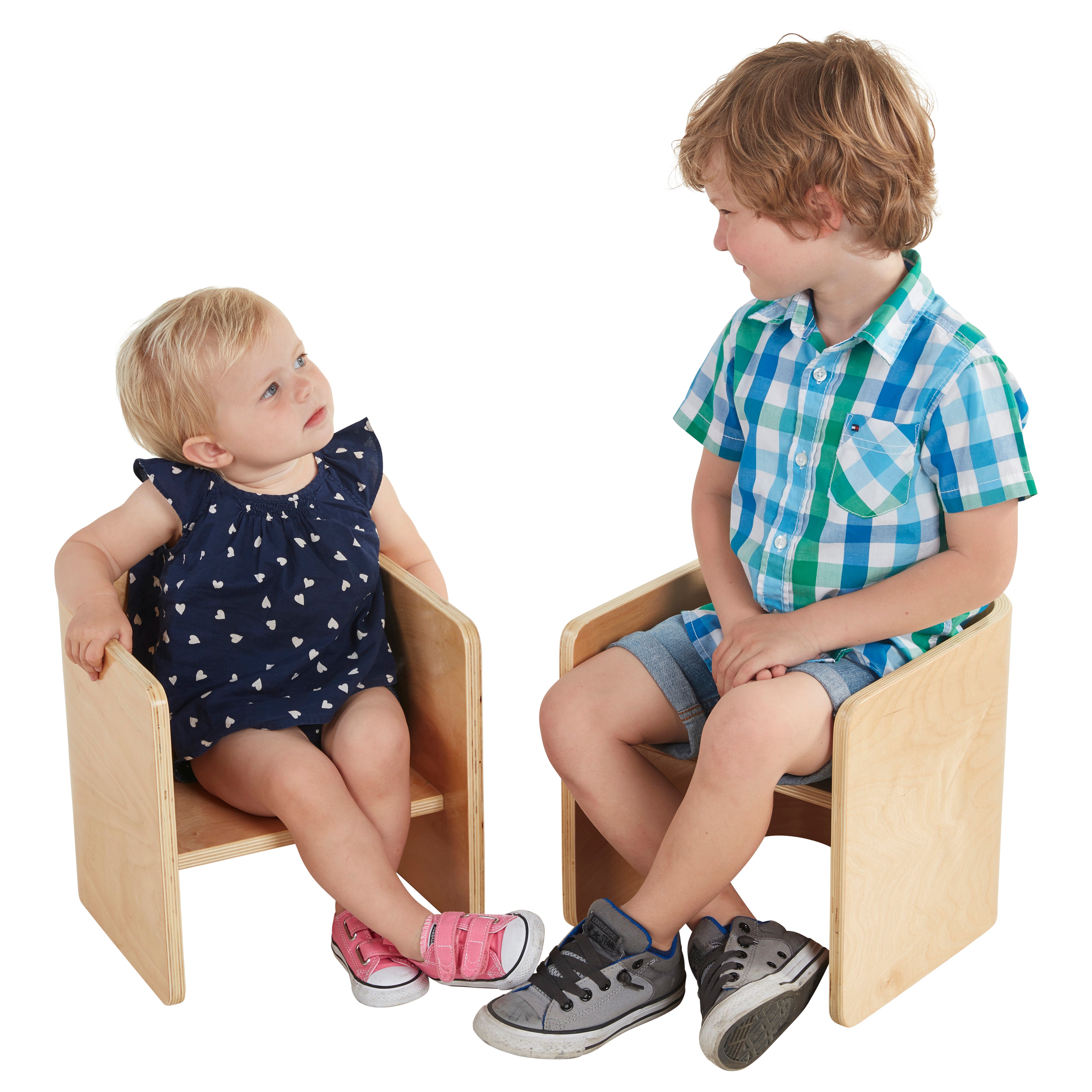 Bentwood Multipurpose Table and Chair Set - Natural